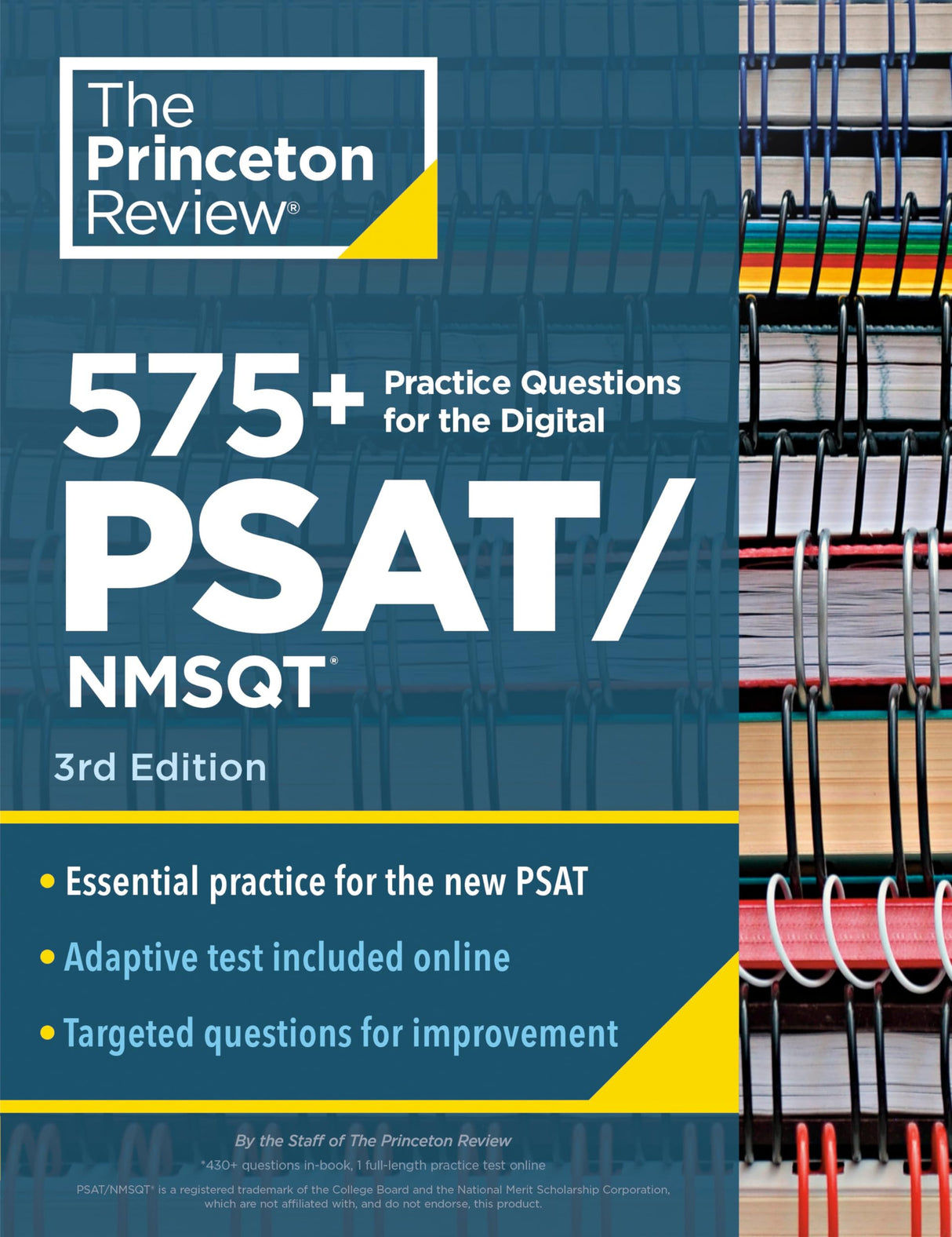 575+ Practice Questions for the Digital PSAT/NMSQT, 3rd Edition: Extra Prep for an Excellent Score (Book + Online) - Retail Maharaj