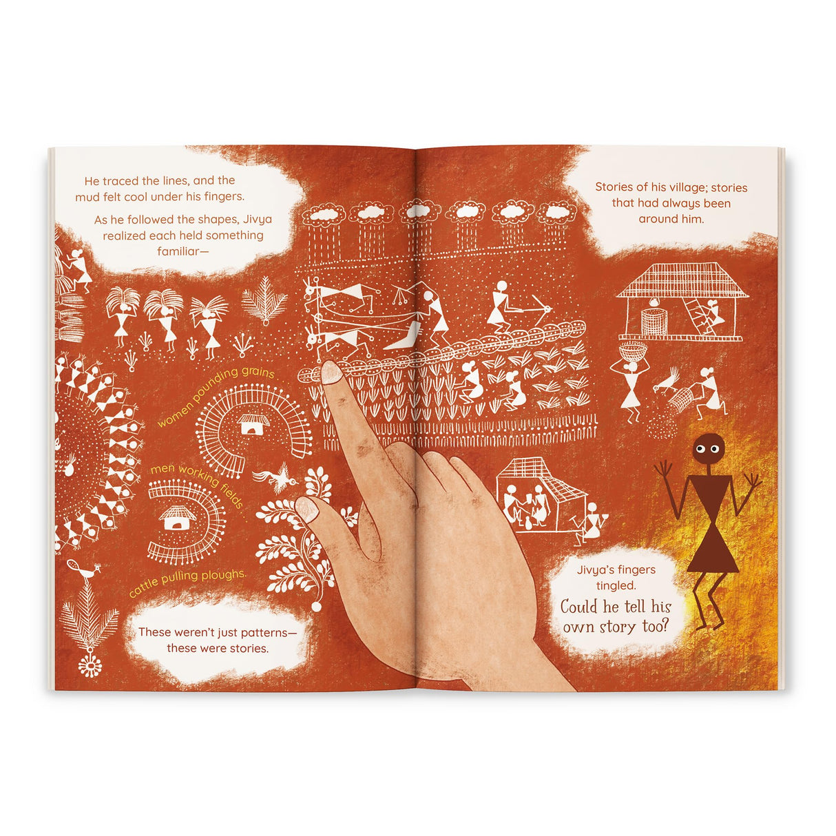 Jivya’s Talking Hands: How Jivya Soma Mashe Found His Voice Through Art (The Magic Makers) | Picture Book Biography | Ages 7+ - Retail Maharaj