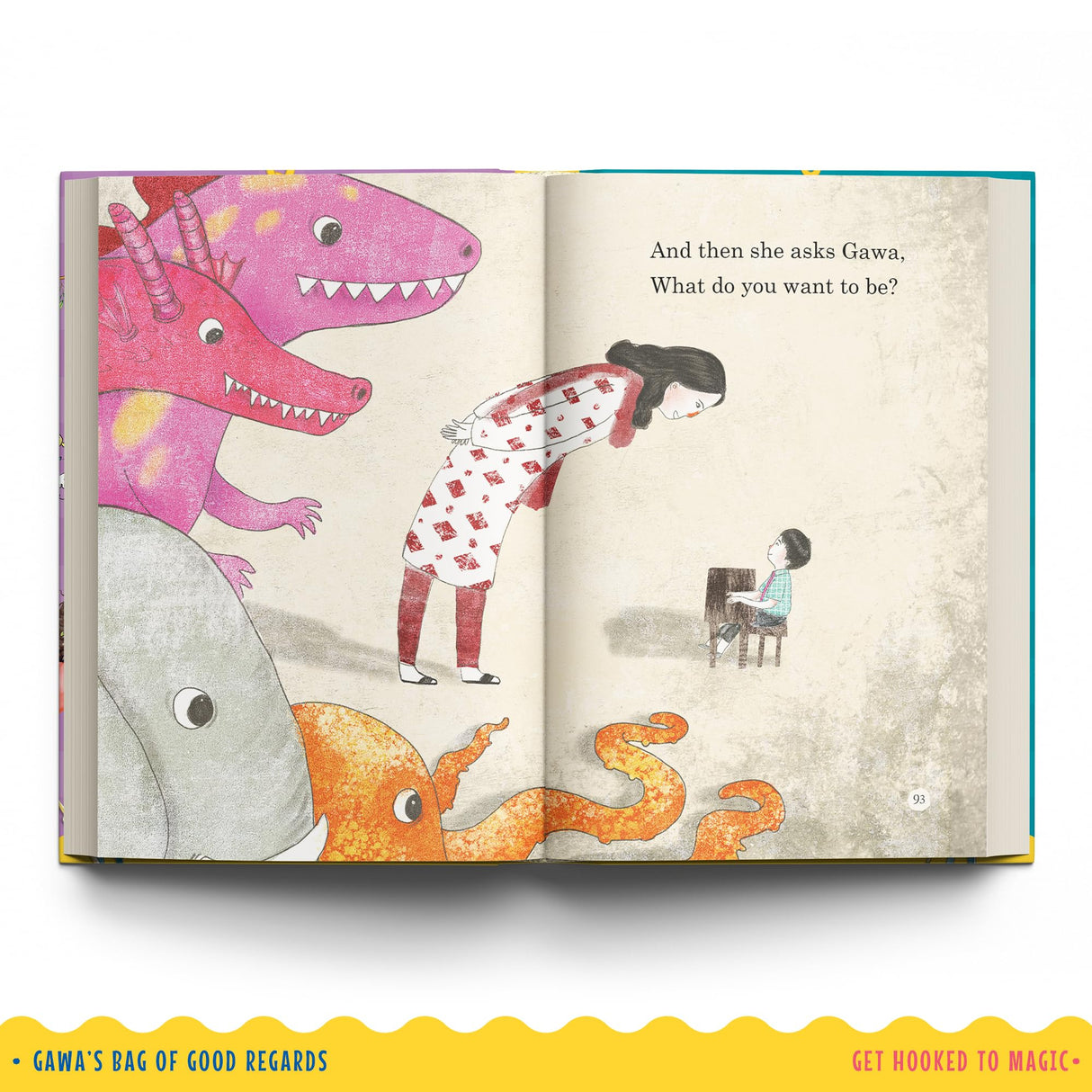 Get Hooked to Magic: A 4 in 1 Gorgeously Illustrated Book | Giftable Hardback Edition | Ages 5+ - Retail Maharaj