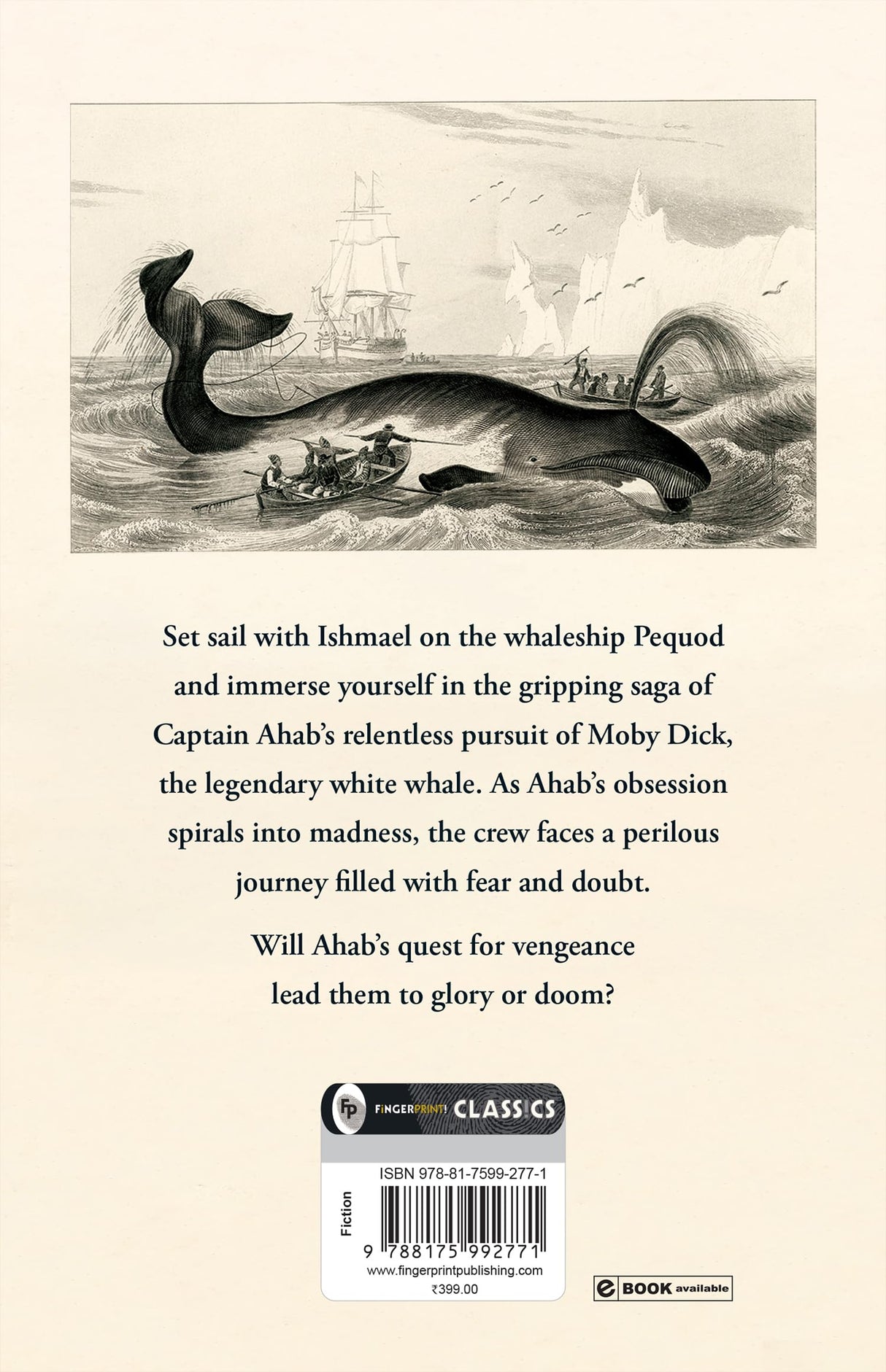 Moby Dick, or, The Whale by Herman Melville – An Epic Sea Adventure | Obsession and Revenge | American Literature | Literary Masterpiece | Themes of Man vs. Nature and the Human Condition | Timeless Classic - Retail Maharaj