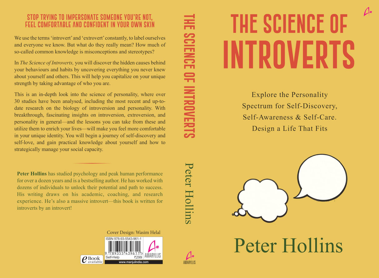 The Science of Introverts: Explore the Personality Spectrum for Self-Discovery, Self-Awareness, & Self-Care. Design a Life That Fits (English) - Retail Maharaj