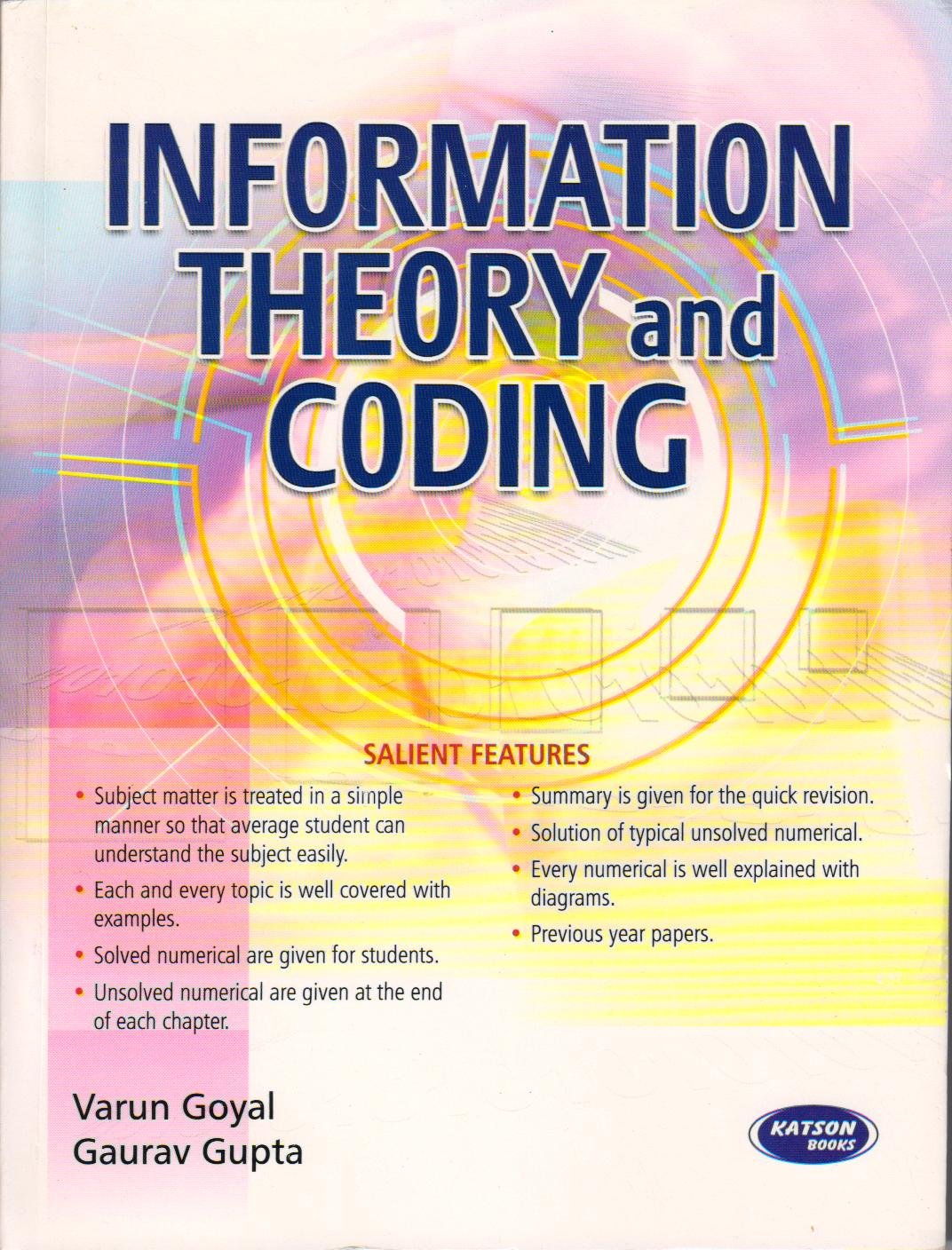 Information Theory & Coding - Retail Maharaj