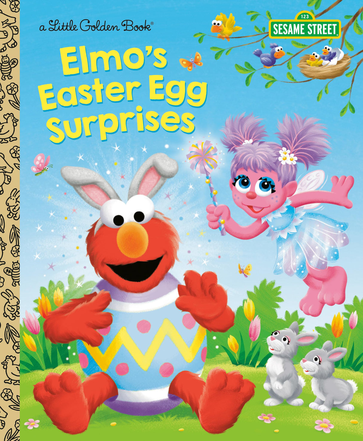 Elmo's Easter Egg Surprises (Sesame Street) (Little Golden Book) - Retail Maharaj