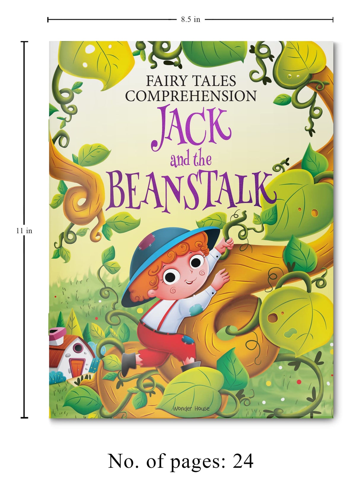 Fairy Tales Comprehension: Jack and the Beanstalk Read, Understand & Reflect | Ages 5–8 | Fun Reading Exercises to Build Vocabulary & Thinking Skills - Retail Maharaj