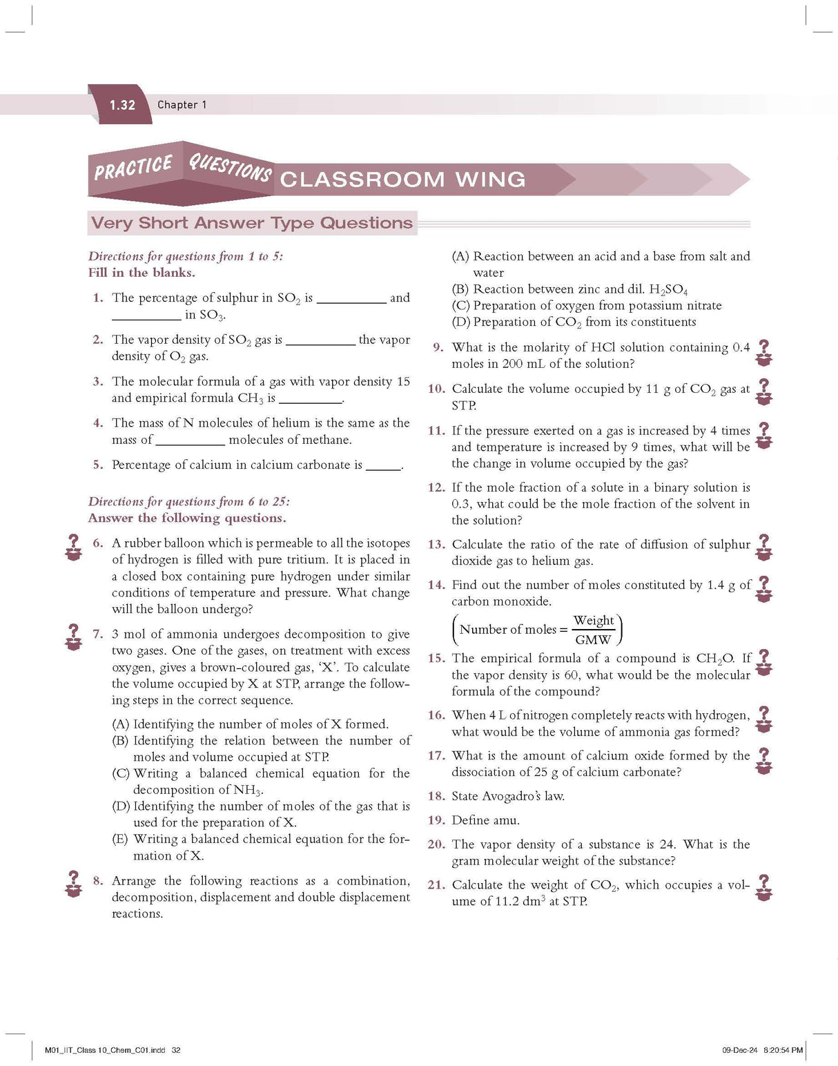 Pearson IIT Foundation' 25 Chemistry Class 10 | For JEE, NTSE & Olympiad Exams |As per CBSE, ICSE & State Curriculums | Includes JEE Practice Questions | Free acess to 10 Online Assessments, 46 Video Solutions & Interactive Tests via Pearson MyInsights & - Retail Maharaj