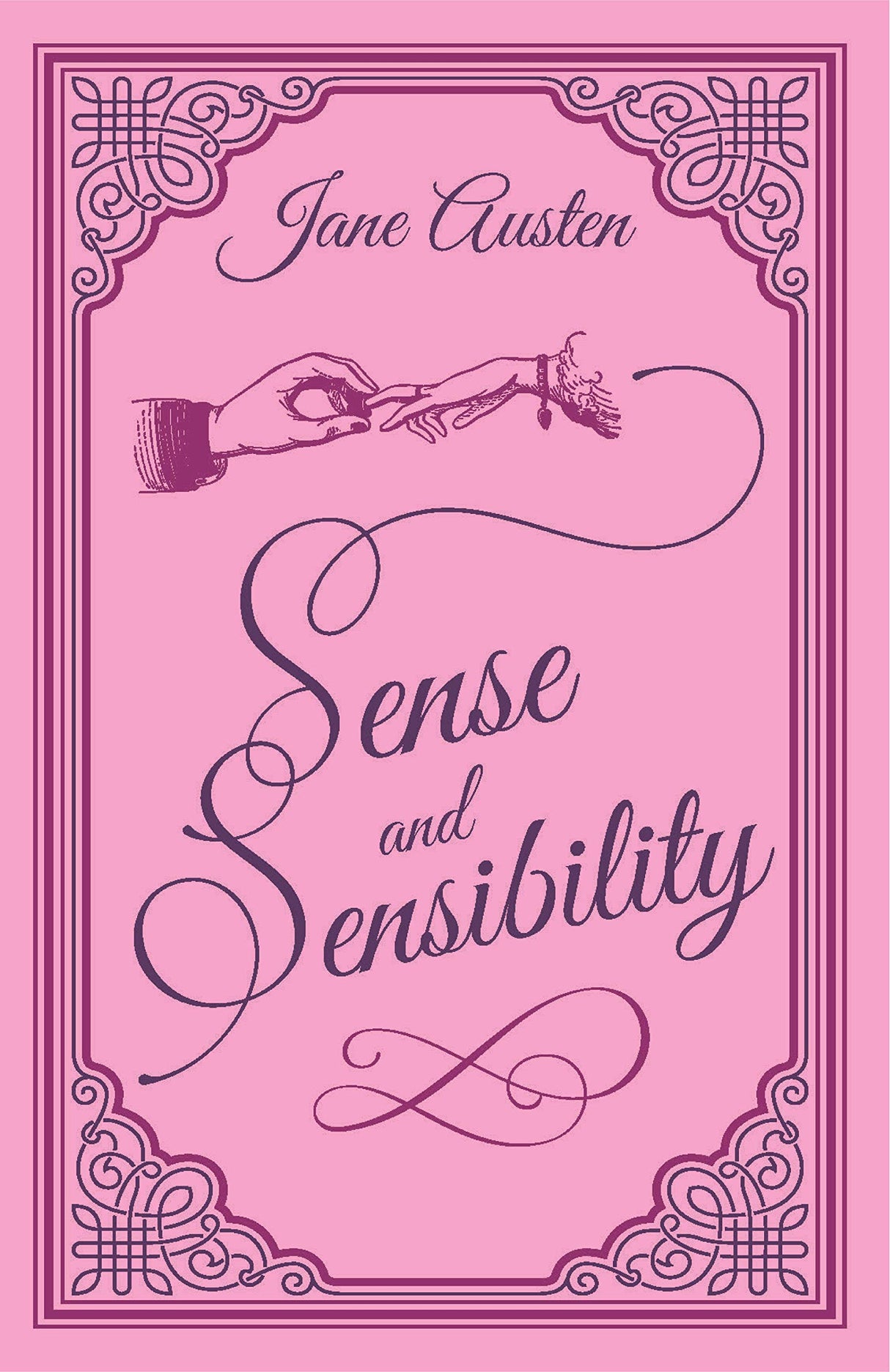 Sense and Sensibility Jane Austen Classic Novel, (Nineteenth Century Love Story, Required Literature), Ribbon Page Marker, Perfect for Gifting - Retail Maharaj