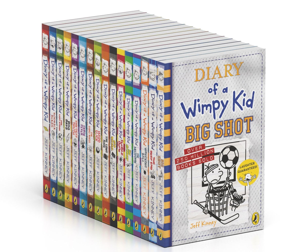 Diary of a Wimpy Kid Boxset: The Ultimate Collection 16 Books Boxset (Books 1-16) | #1 International Bestselling Series | 250+ Million Copy Bestseller | Ages 8+ Years - Retail Maharaj