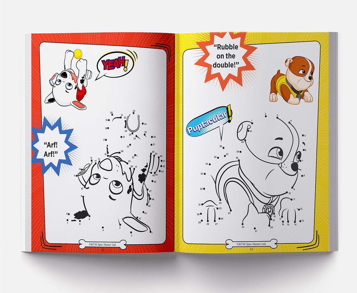 Paw Patrol: Top Pups – Dot to Dot Activity Book | Connect the Dots with Your Favorite Heroes | Ages 3–7 | Fun Learning Through Play - Retail Maharaj