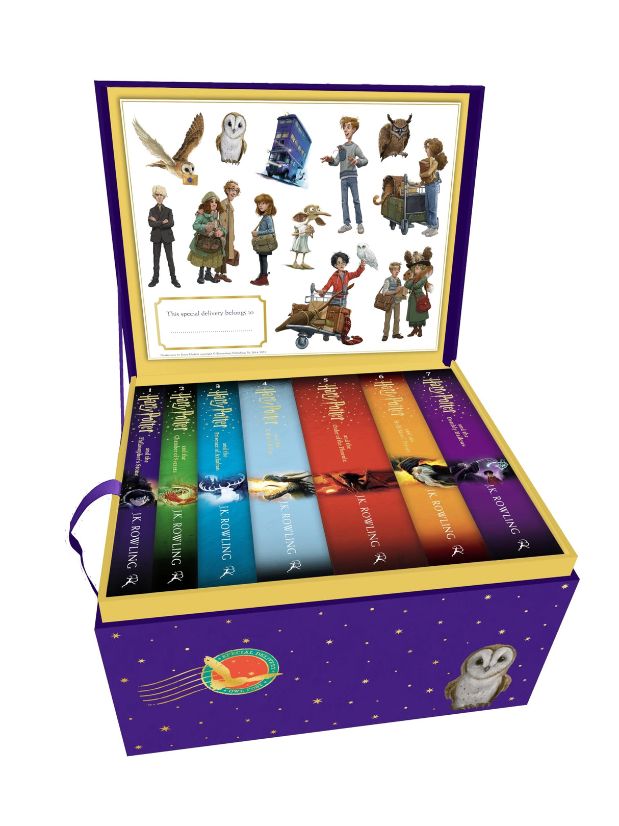 Harry Potter Owl Post Box Set (Children’s Hardback - The Complete Collection) - Retail Maharaj