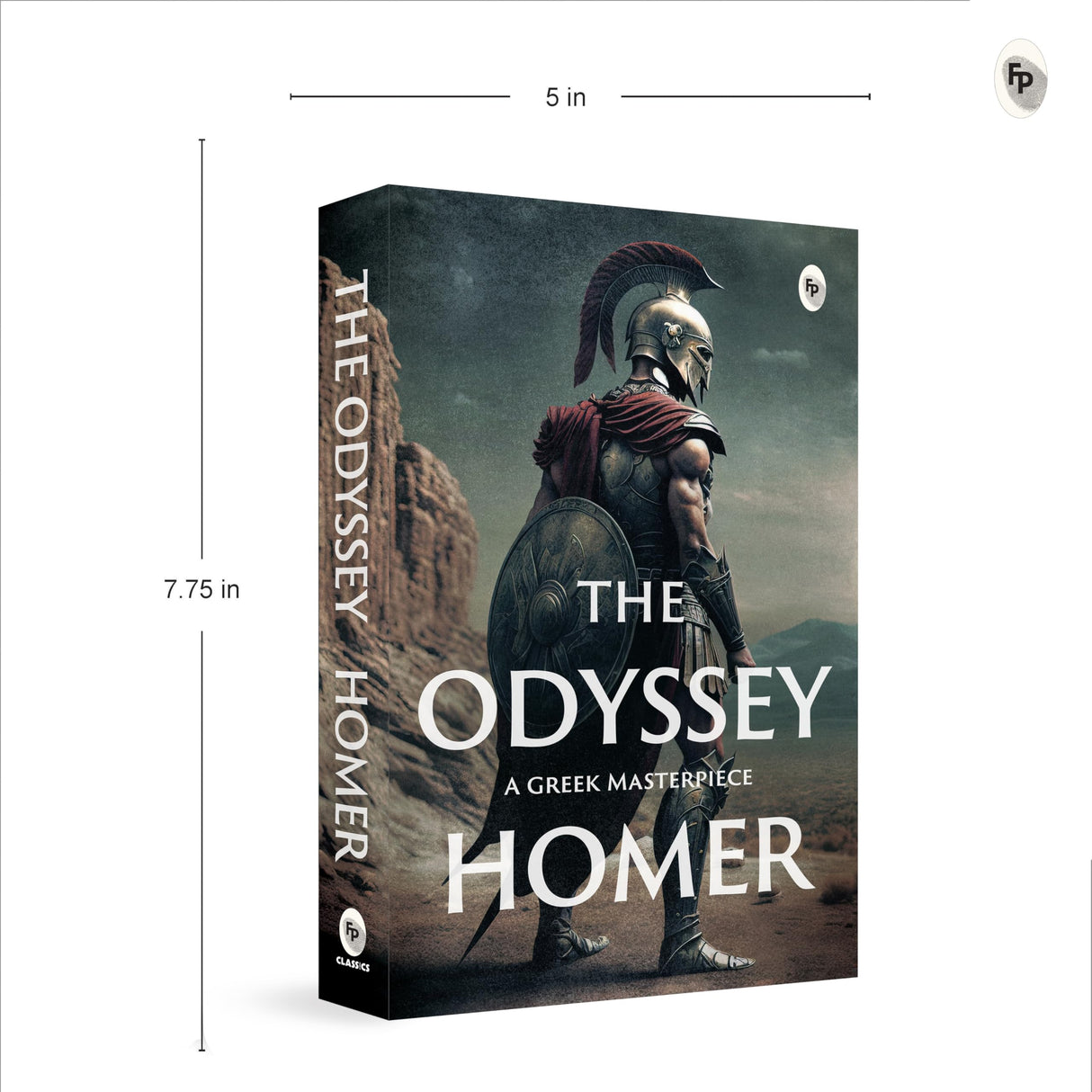 The Odyssey by Homer - Masterpiece of Ancient Greek Culture,Homer's Classics,Greek Epic Poems,Trojan War,Mythology,Epic Poems of Heroic Battles & Arduous Journeys,Timeless Themes of Courage - Retail Maharaj