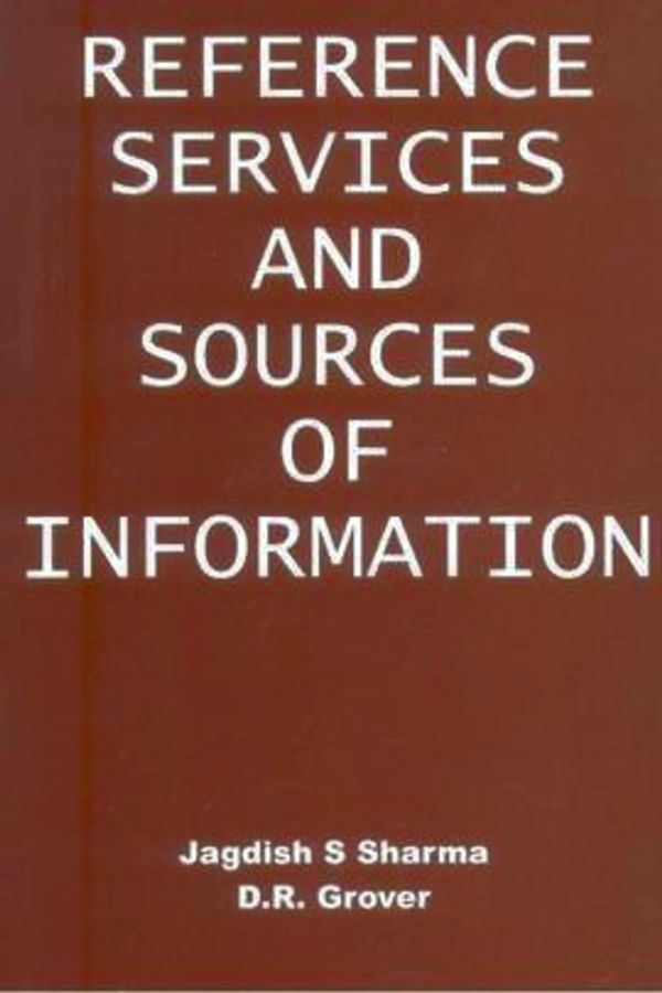 Reference Services and Sources of Information