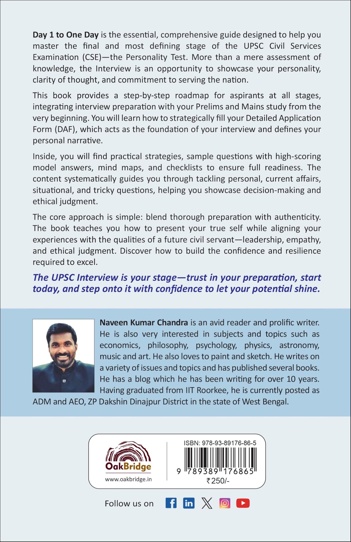 Day 1 to One Day | Naveen Kumar Chandra | OakBridge - Retail Maharaj