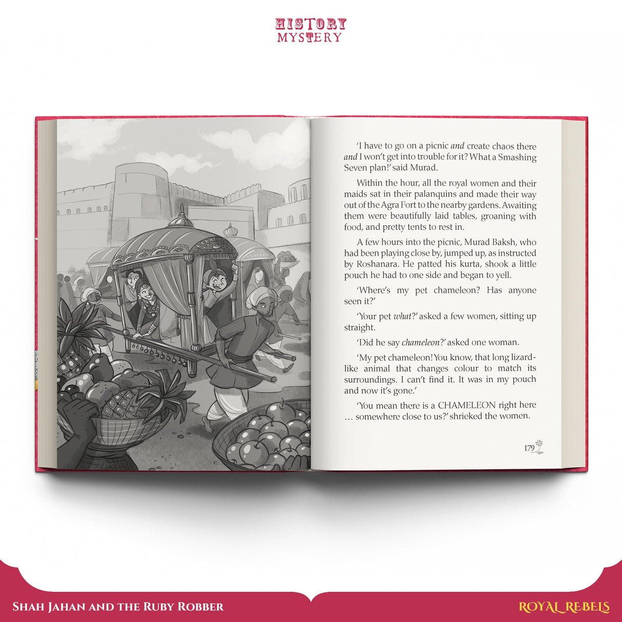 Royal Rebels: (3 in 1 HistoryMystery Series) A Hilarious Fusion of History and Mystery Featuring Three Indian Royals | Ages 8+ - Retail Maharaj