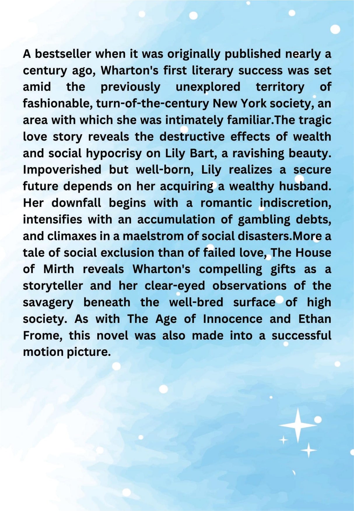 The House of Mirth - Retail Maharaj