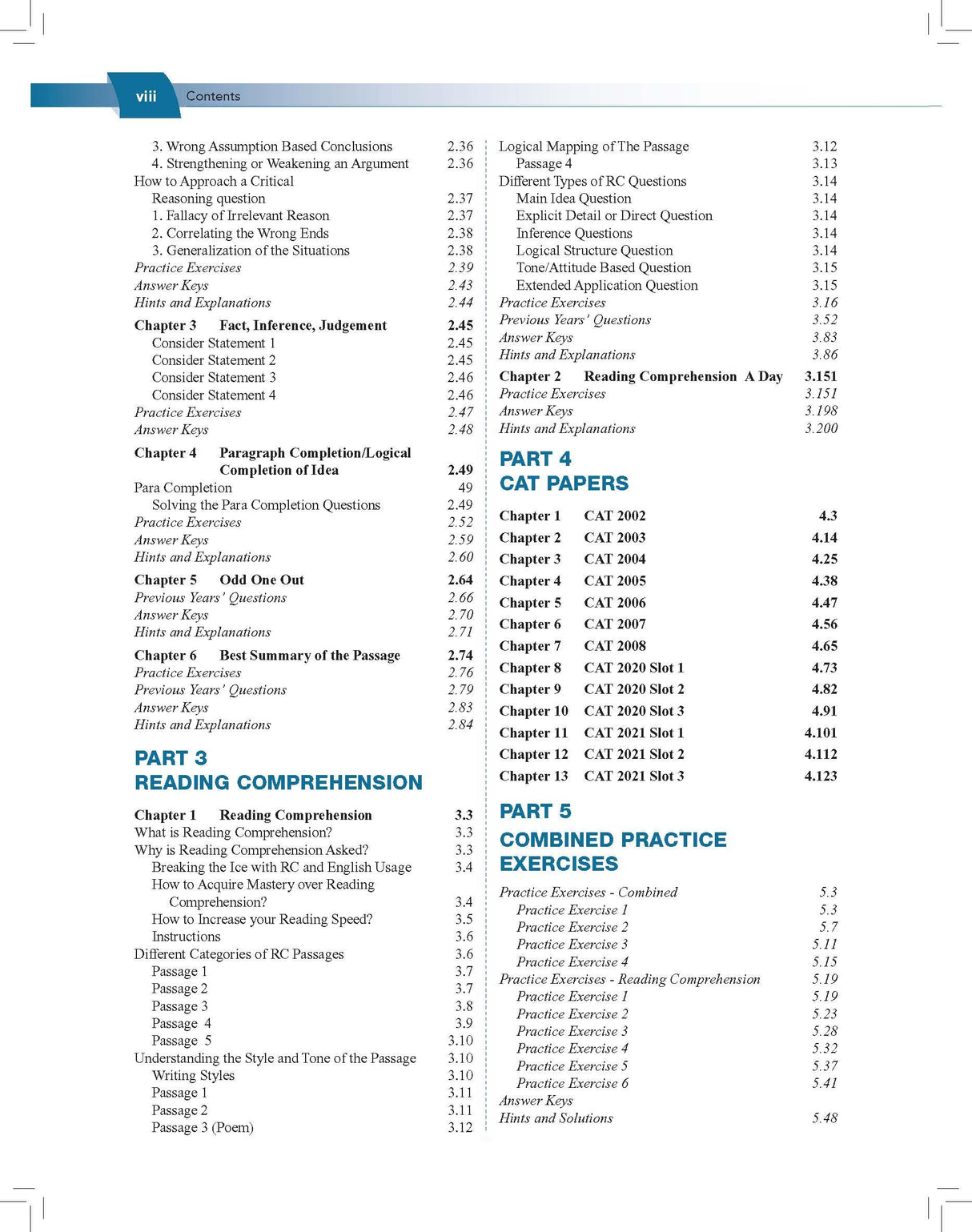 Pearson Verbal Ability and Reading Comprehension for CAT 2025 |Solved 2024 paper | for SNAP & XAT - Retail Maharaj