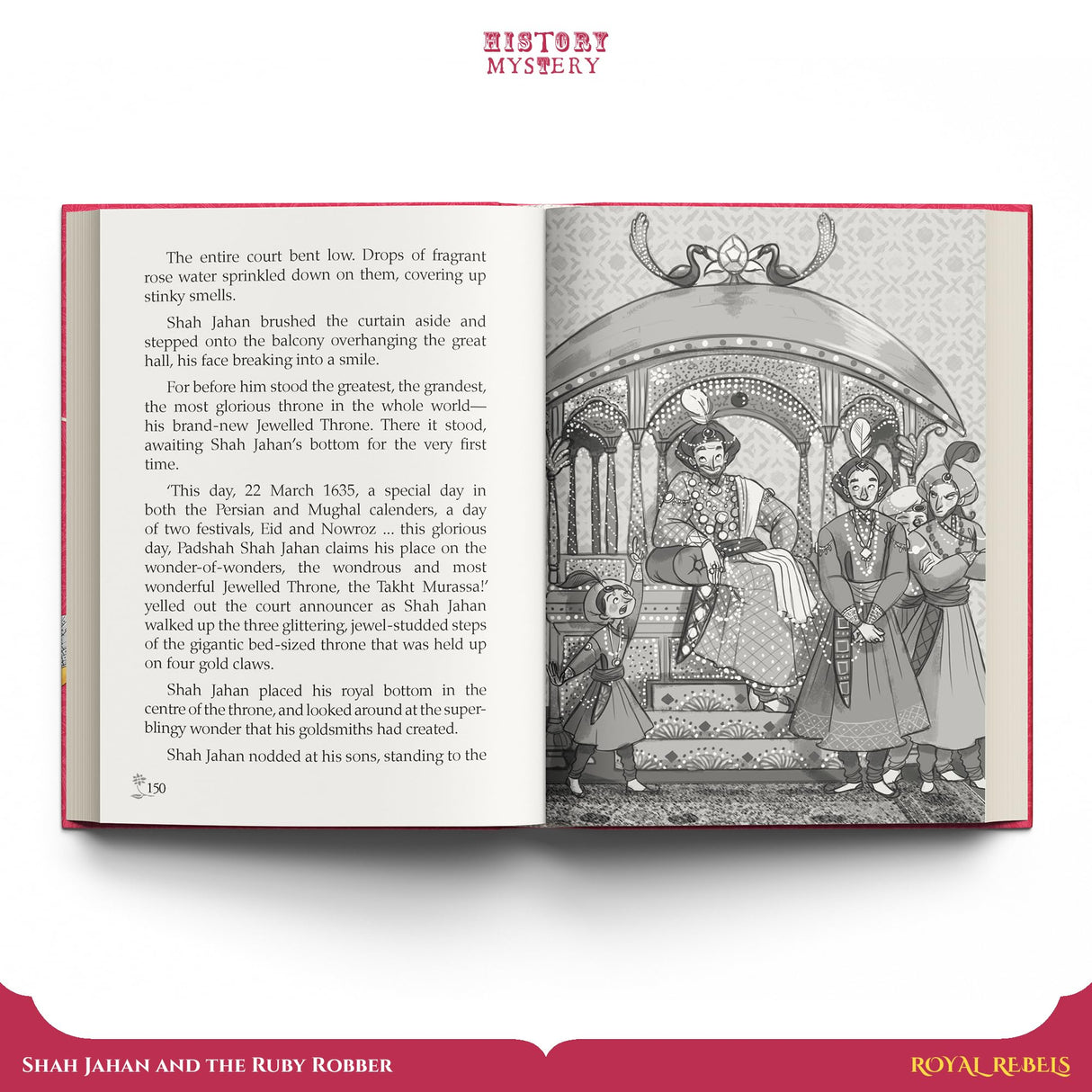 Royal Rebels: (3 in 1 HistoryMystery Series) A Hilarious Fusion of History and Mystery Featuring Three Indian Royals | Ages 8+ - Retail Maharaj