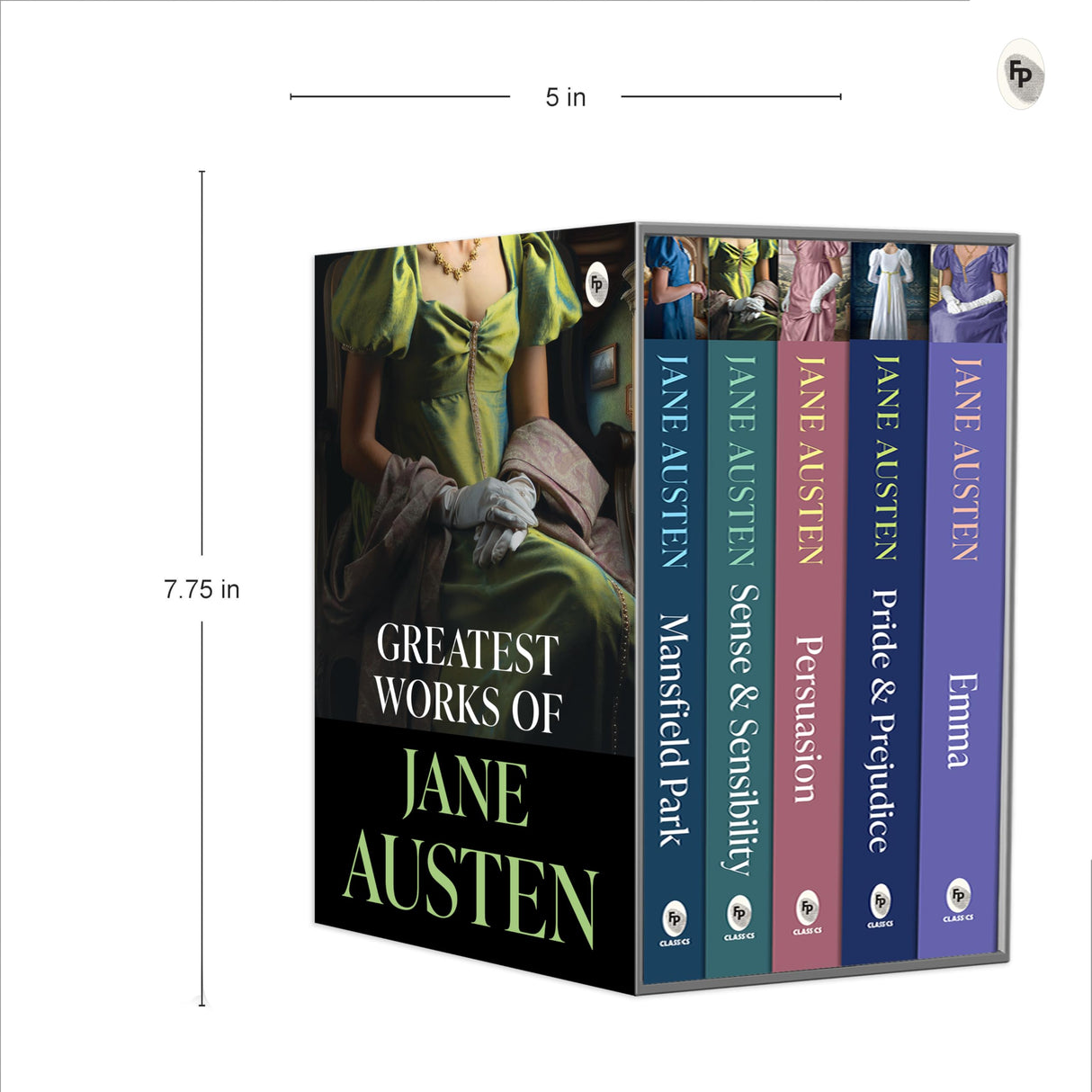 Greatest Works of Jane Austen (Set of 5 Books) - Retail Maharaj