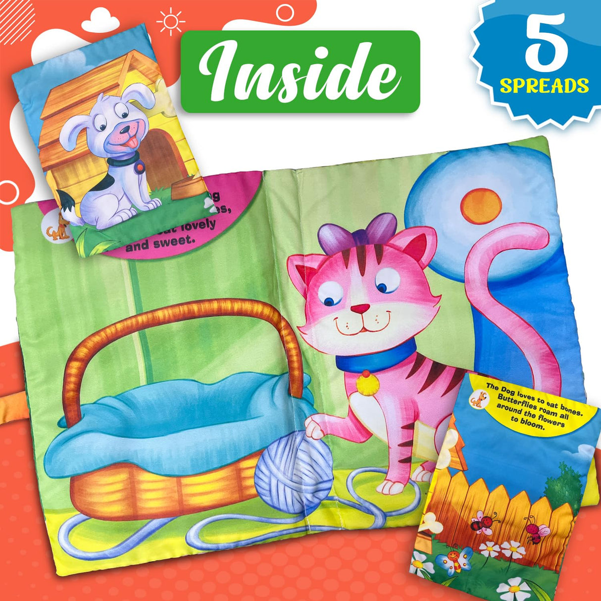 Pillow Book Pet Animal - Retail Maharaj