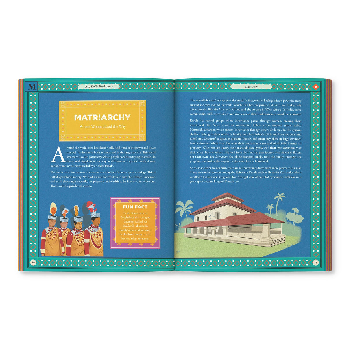 A-Z of Indian History: 80 Fun Stories from Ancient India to Independence: 80 Fun Stories from Ancient India to Independence | Cool Trivia, Bright Full-Coloured Illustrations | Ages 10+ - Retail Maharaj