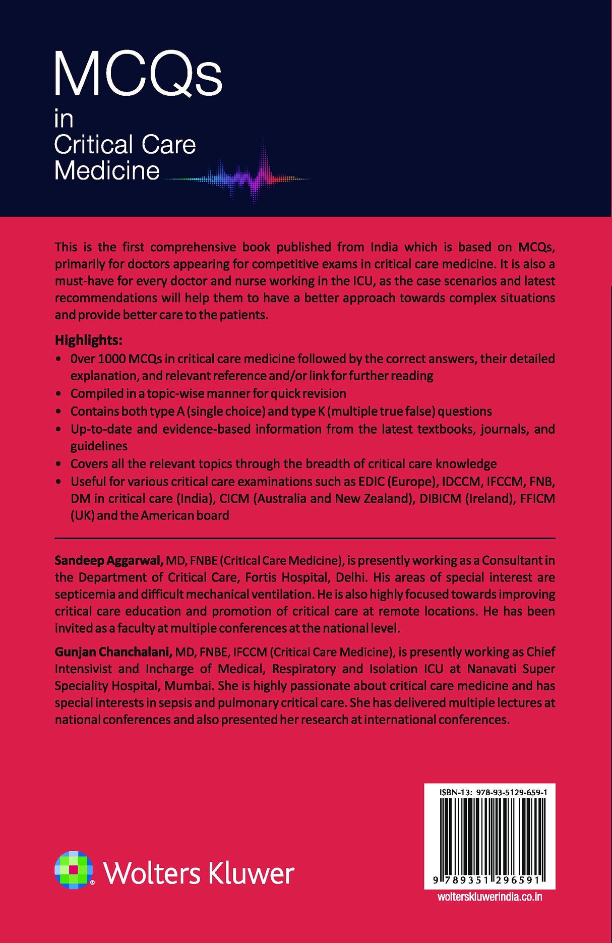 MCQs in Critical Care Medicine - Retail Maharaj