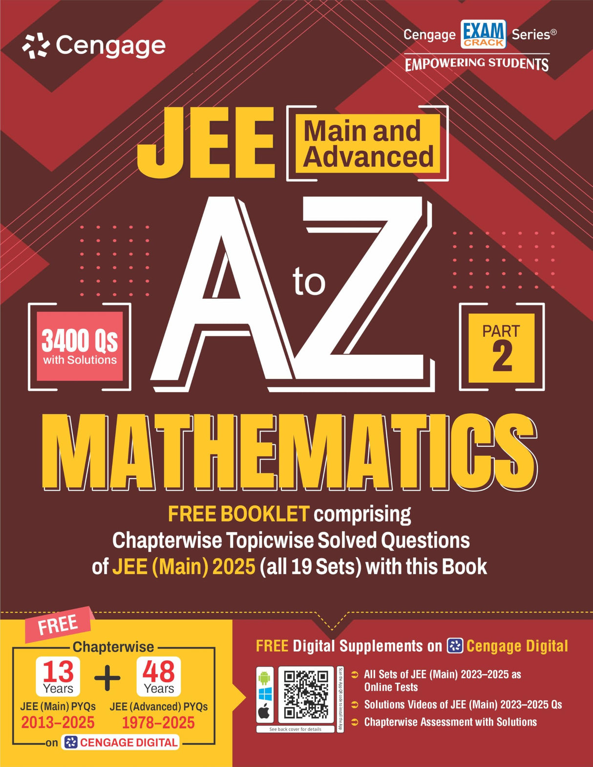 Cengage JEE Main and Advanced A to Z Mathematics: Part 2 - Retail Maharaj