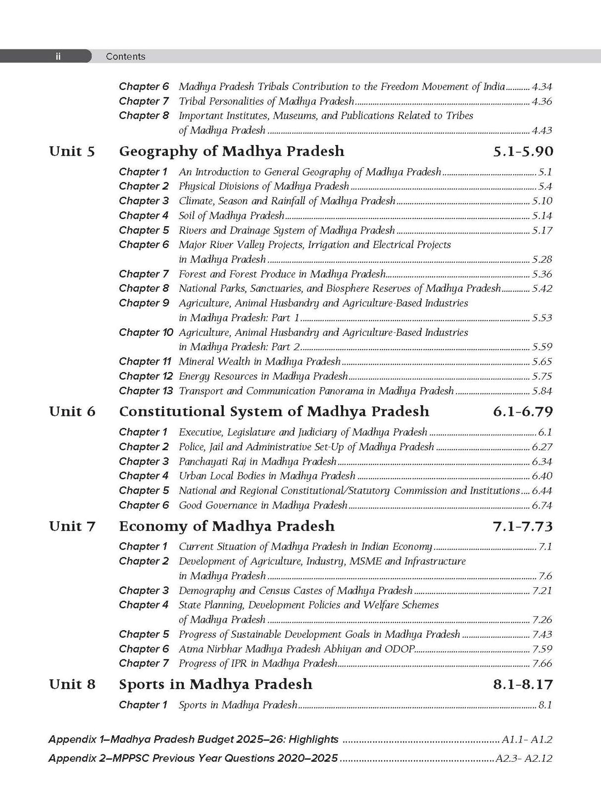 Madhya Pradesh General Knowledge, 7e for MPPSC Exams 2025-26 | MP GK | MP Special | PYQs 2024–25, Maps, Flowcharts & Updated Syllabus - Retail Maharaj