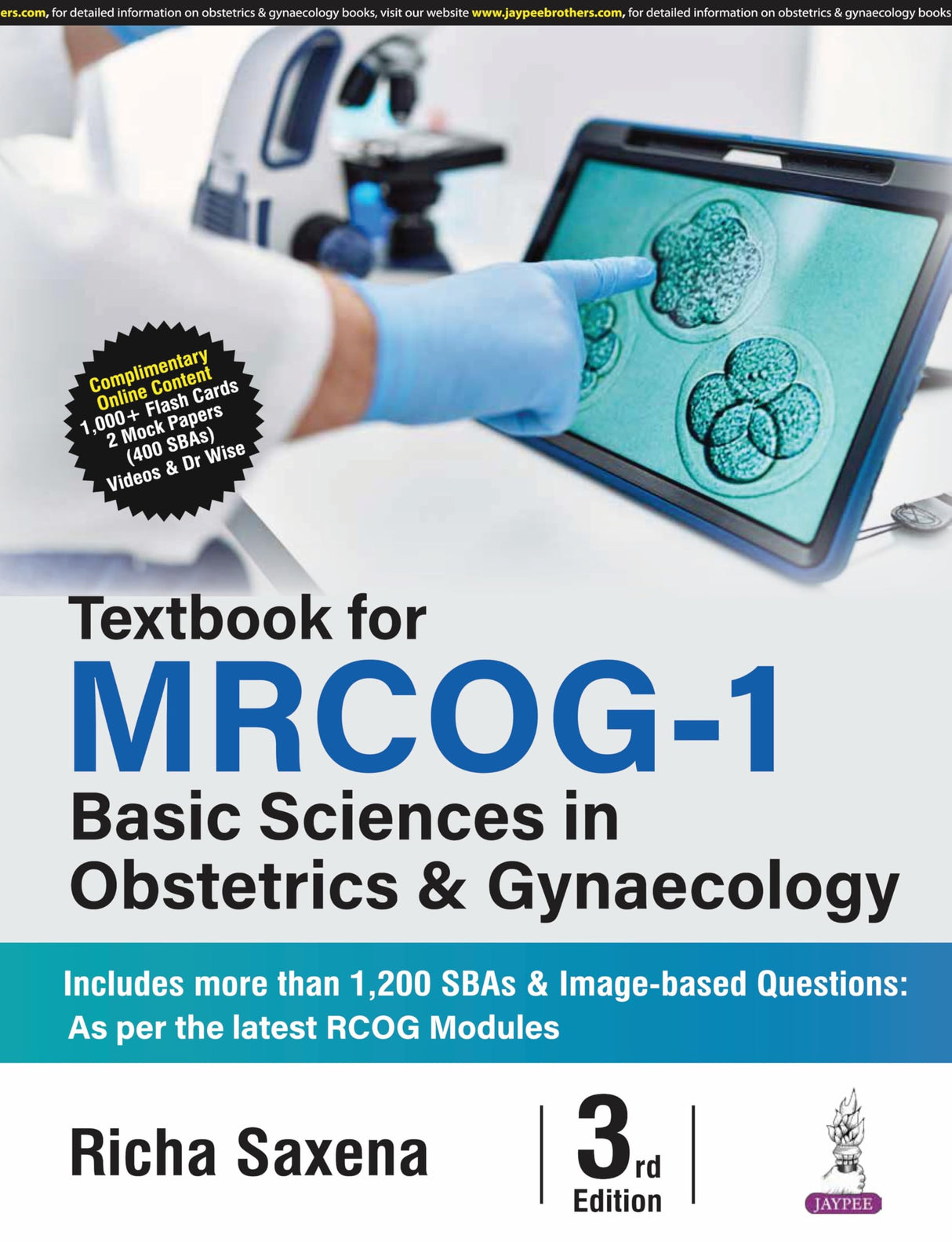 TEXTBOOK FOR MRCOG-1: BASIC SCIENCES IN OBSTETRICS & GYNAECOLOGY - Retail Maharaj