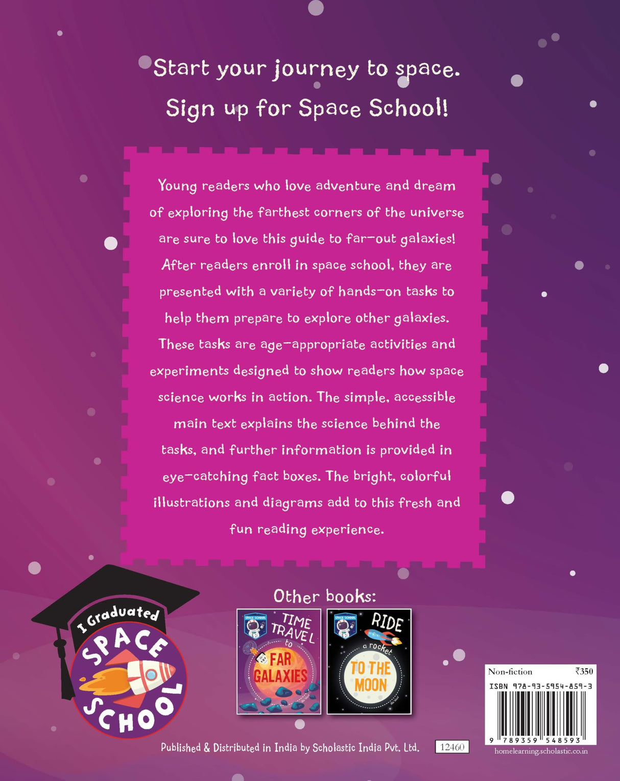 Space School: Time Travel To Far Galaxies - Retail Maharaj