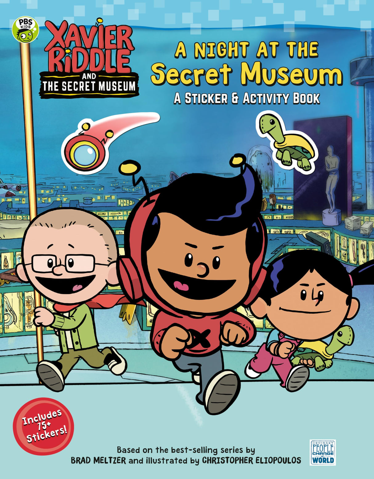 A Night at the Secret Museum: A Sticker & Activity Book - Retail Maharaj