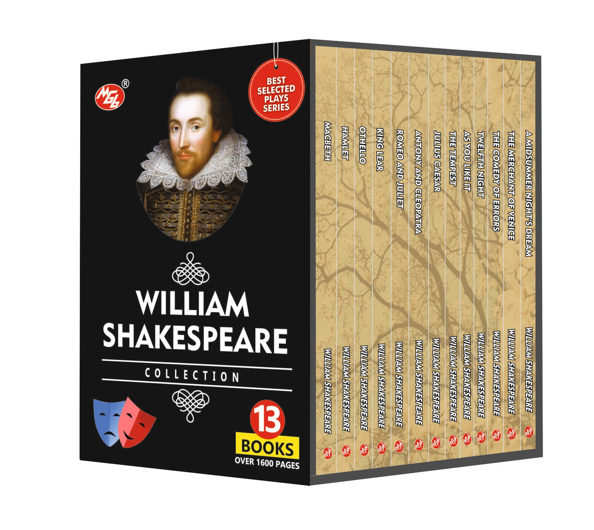 Plays Of William Shakespeare (Set Of 12 Books) (Best Selected Plays Series) - Retail Maharaj