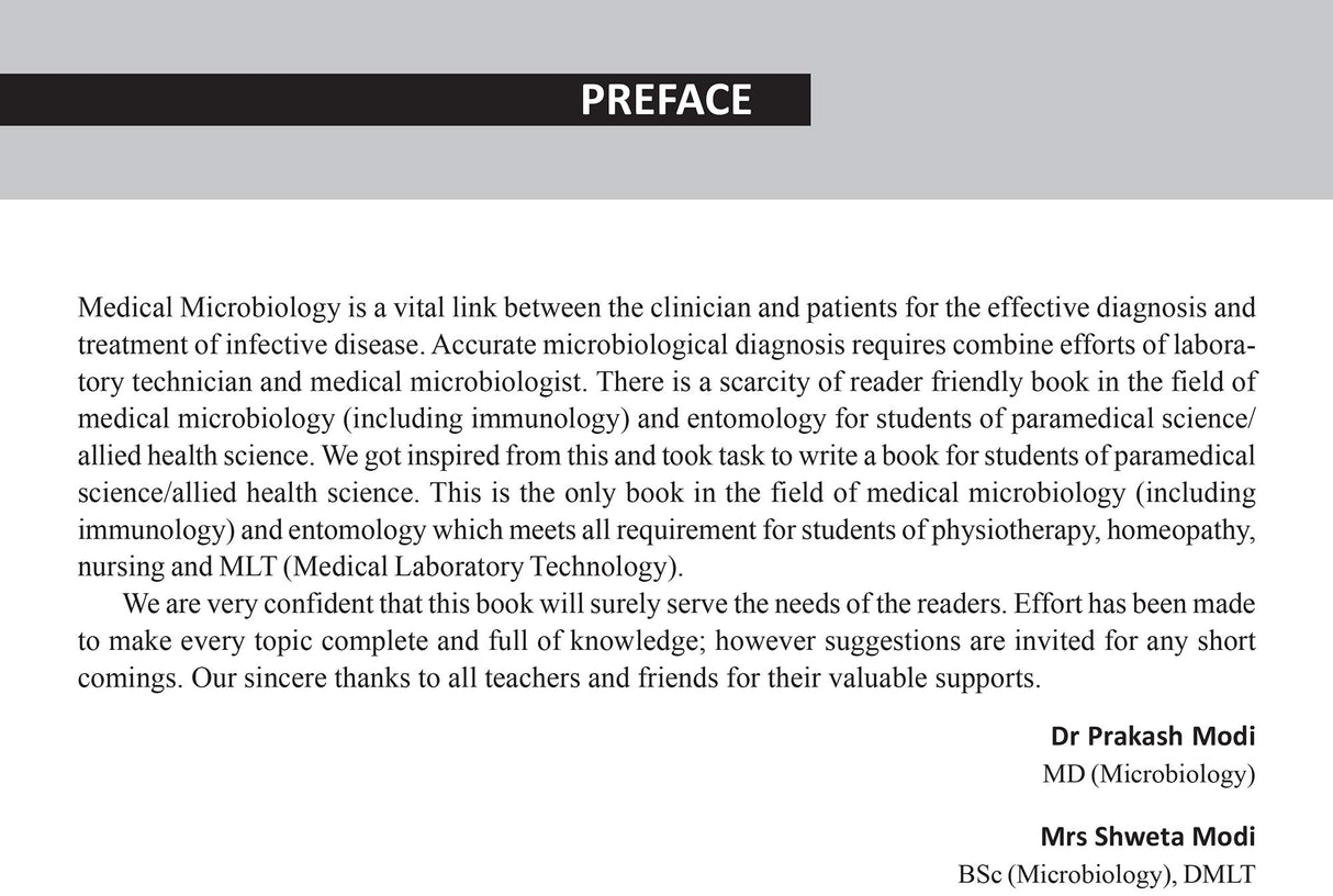 Textbook of Medical Microbiology, Immunology and Entomology (For Para Medical Students) - Retail Maharaj