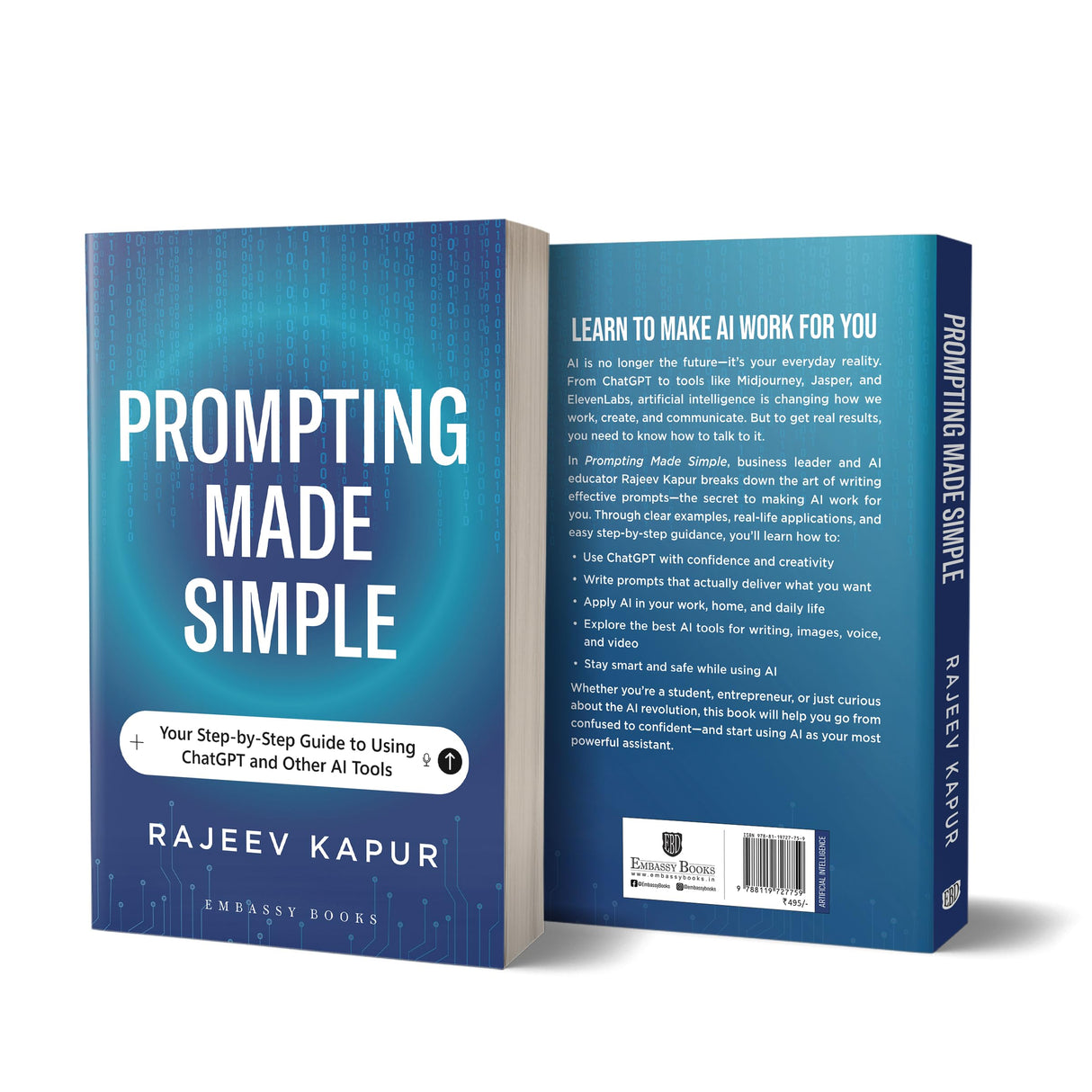 Prompting Made Simple: Your Step-by-Step Guide to Using ChatGPT and Other AI Tools - Retail Maharaj