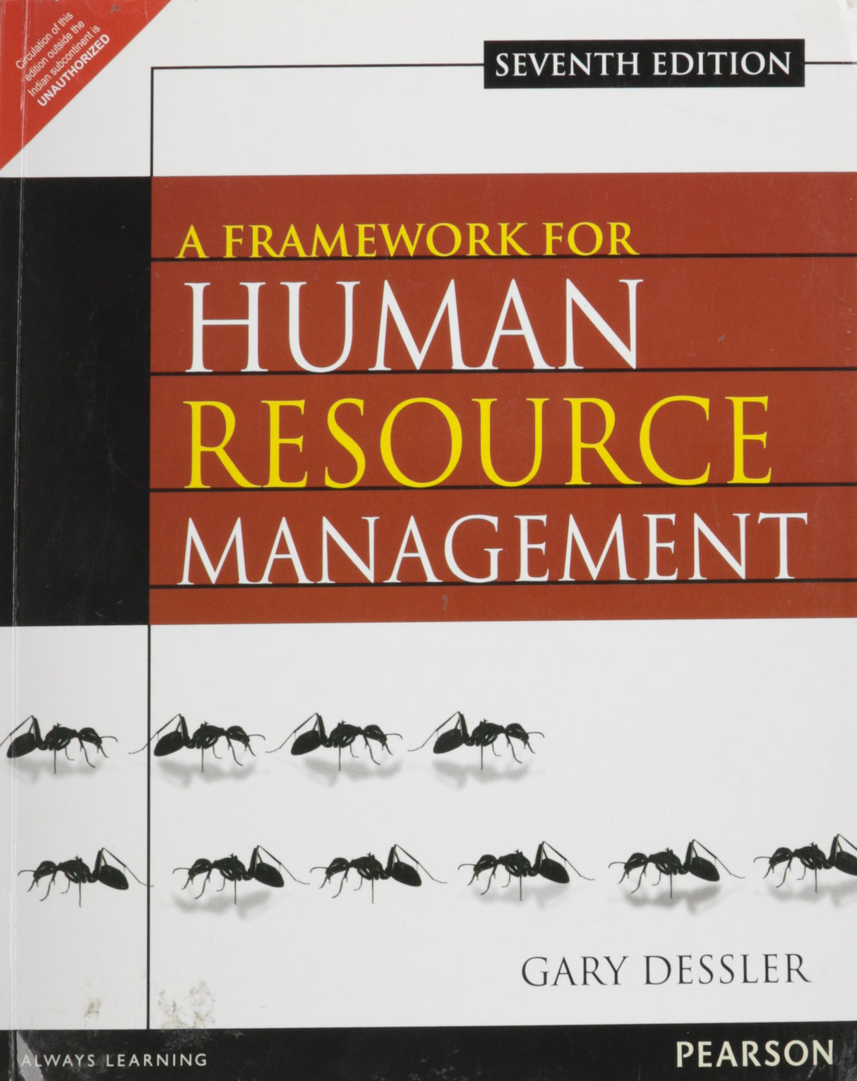 FRAMEWORK FOR HUMAN RESOURCE MANAGEMENT, 7TH EDN - Retail Maharaj