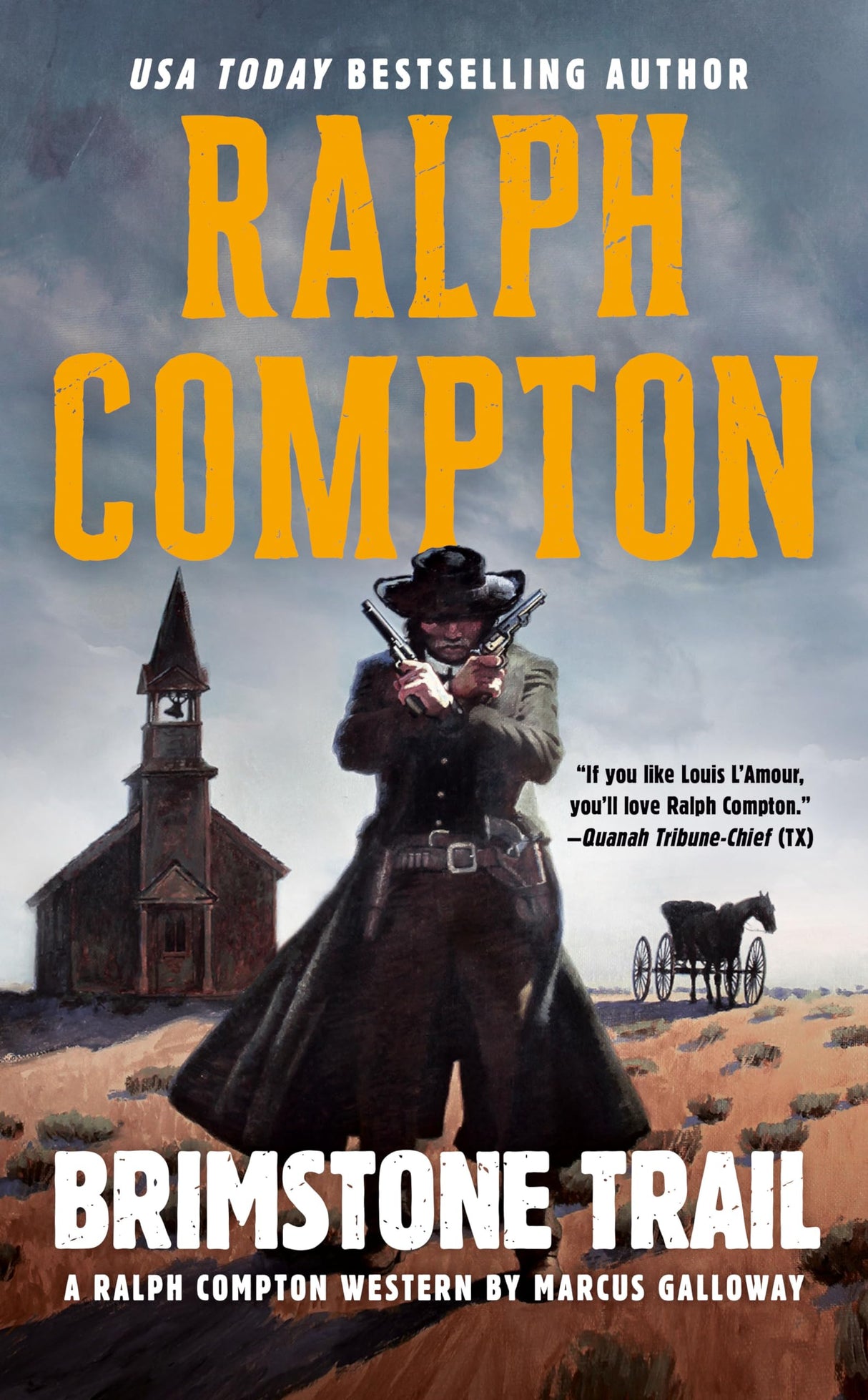 Ralph Compton Brimstone Trail (A Ralph Compton Western) - Retail Maharaj