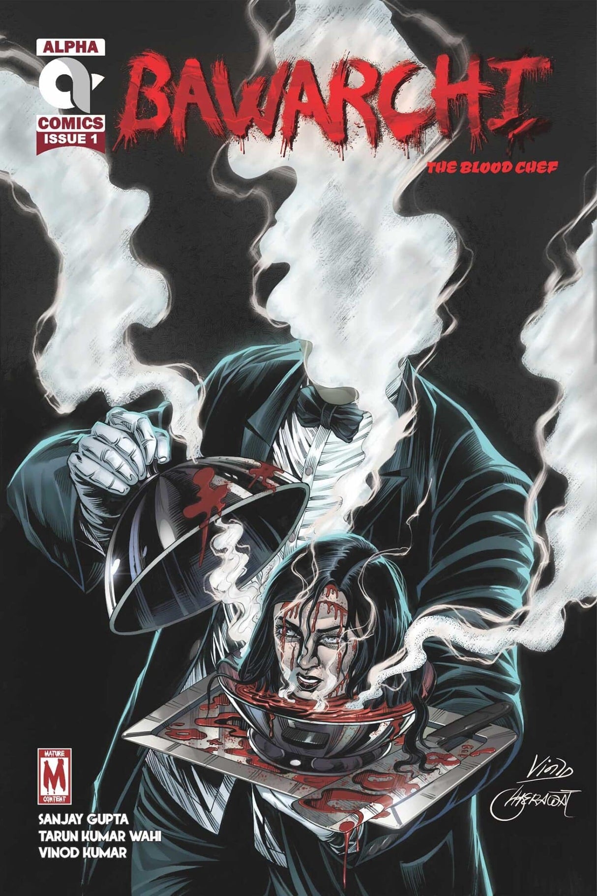 Alpha Comics | Bawarchi | The Blood Chef | Issue 1 | Graphic Novel | New Release | English | Paperback - Retail Maharaj