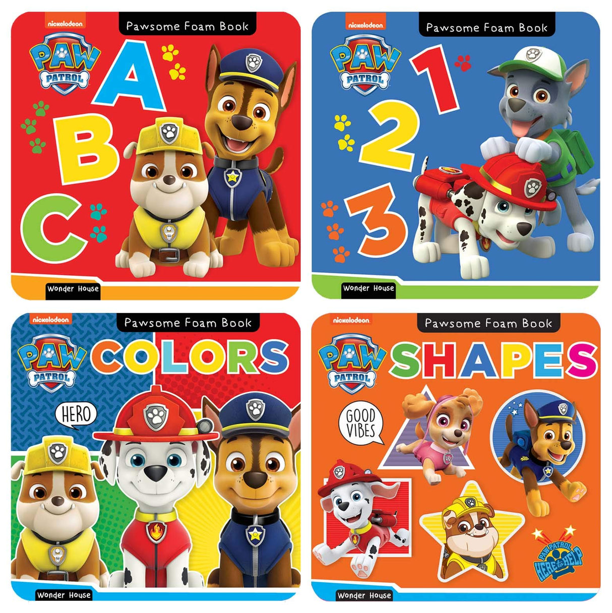 Pawsome Gift Set of Foam Books For Paw Patrol Fans - Retail Maharaj