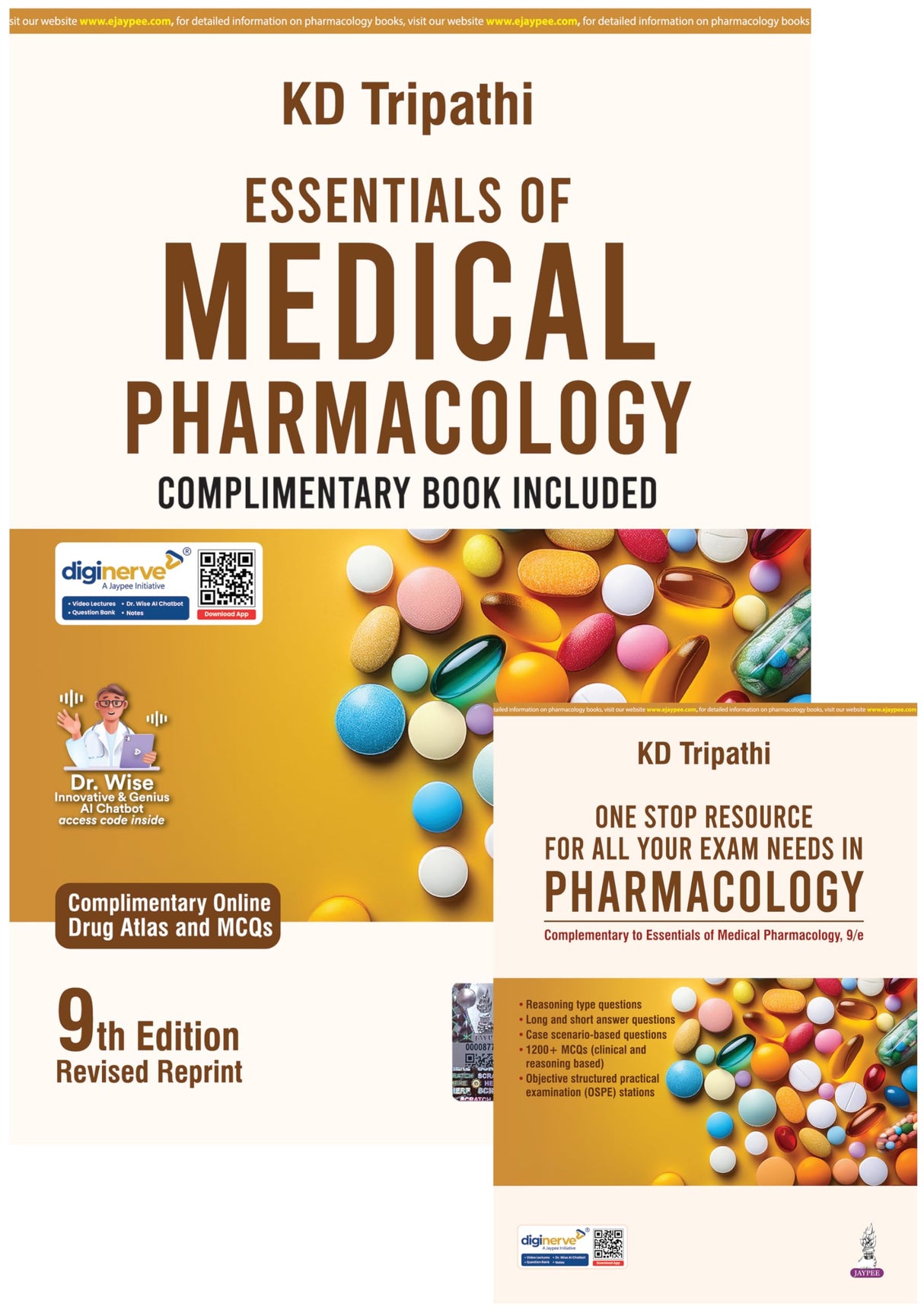 ESSENTIALS OF MEDICAL PHARMACOLOGY COMPLIMENTARY BOOK INCLUDED - Retail Maharaj