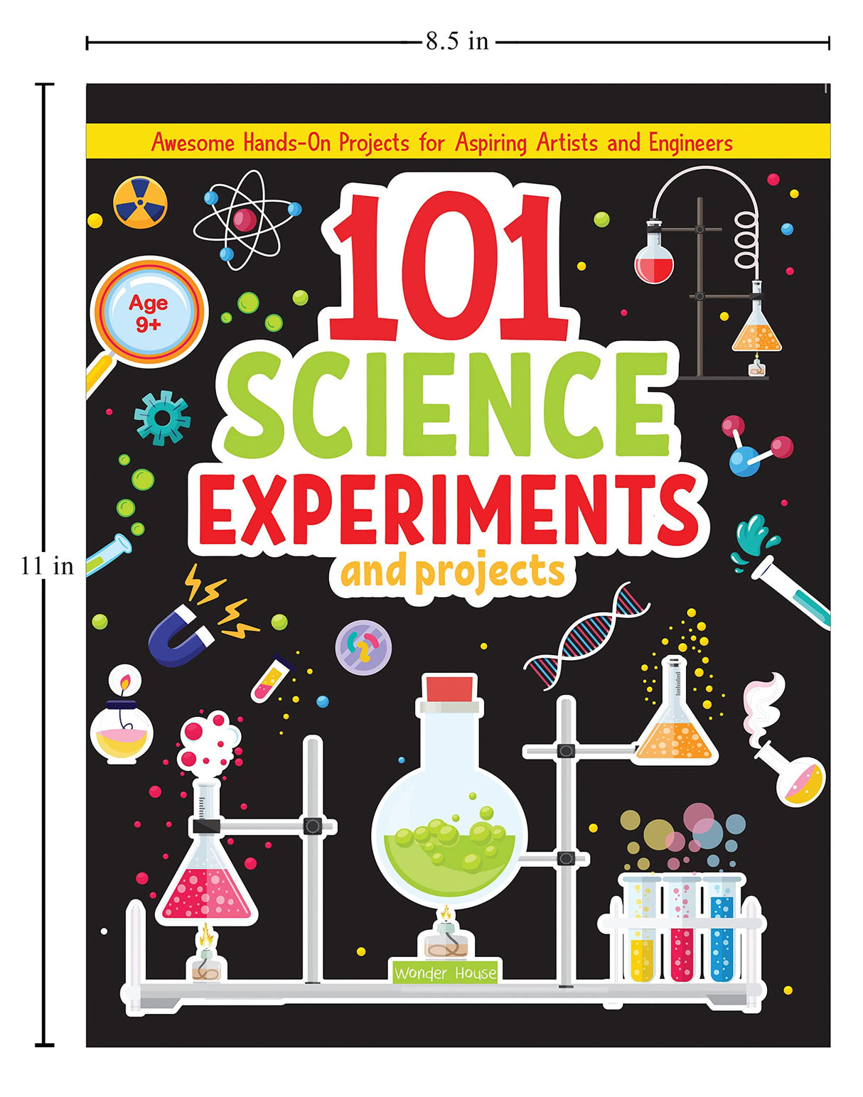 101 Science Experiments and Projects for Children | Hands-On Activities to Learn STEM Concepts | Ages 6–12 | Fun with Physics, Chemistry & Nature - Retail Maharaj