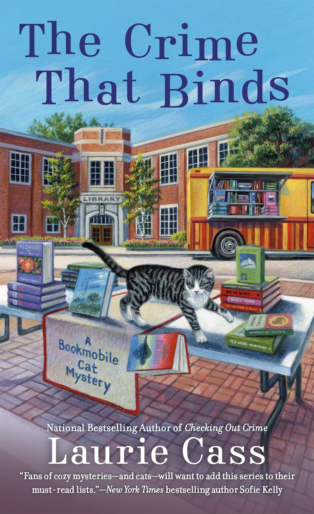 The Crime That Binds: 10 (A Bookmobile Cat Mystery) - Retail Maharaj