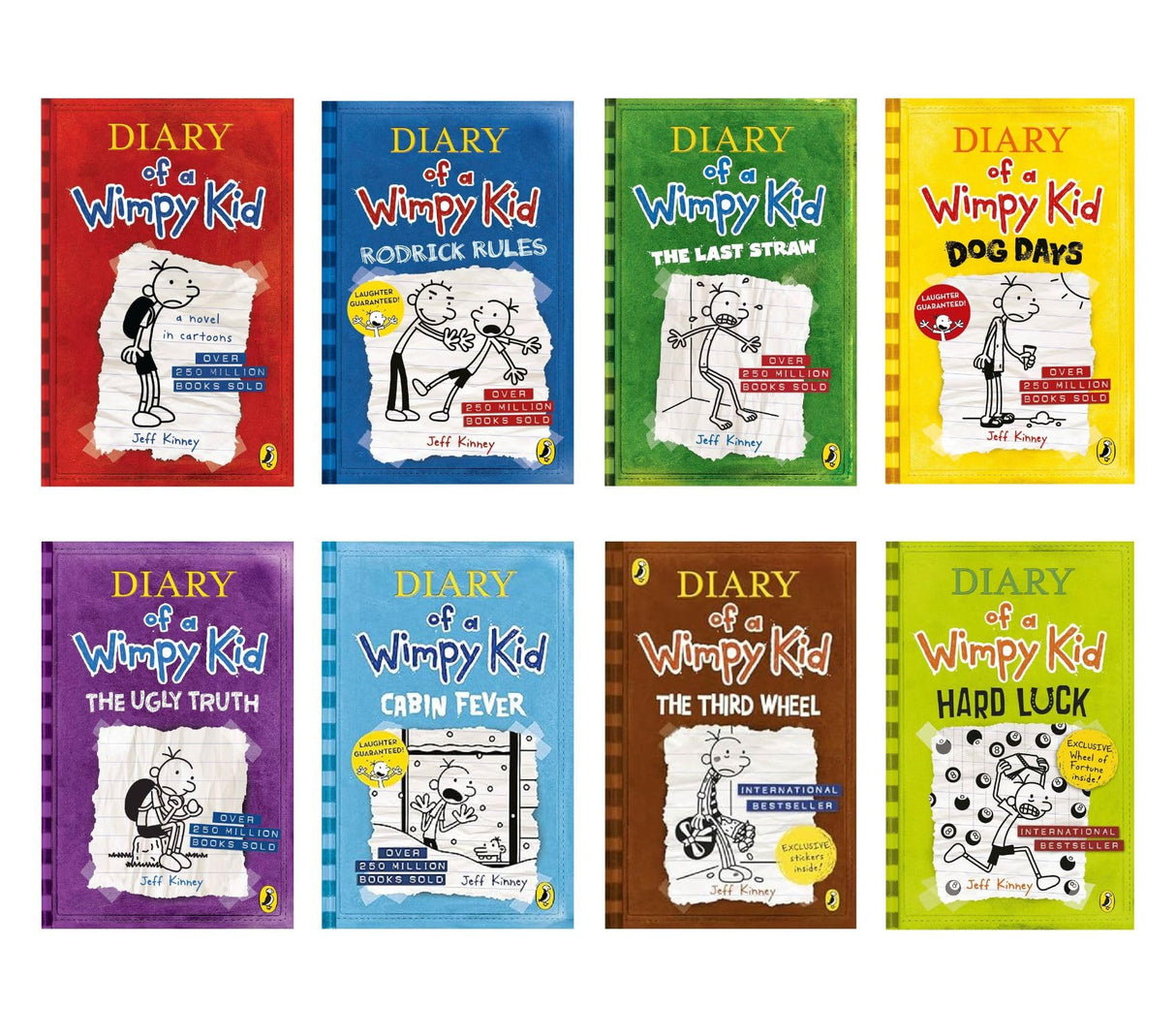 Diary of a Wimpy Kid Boxset: The Ultimate Collection 16 Books Boxset (Books 1-16) | #1 International Bestselling Series | 250+ Million Copy Bestseller | Ages 8+ Years - Retail Maharaj