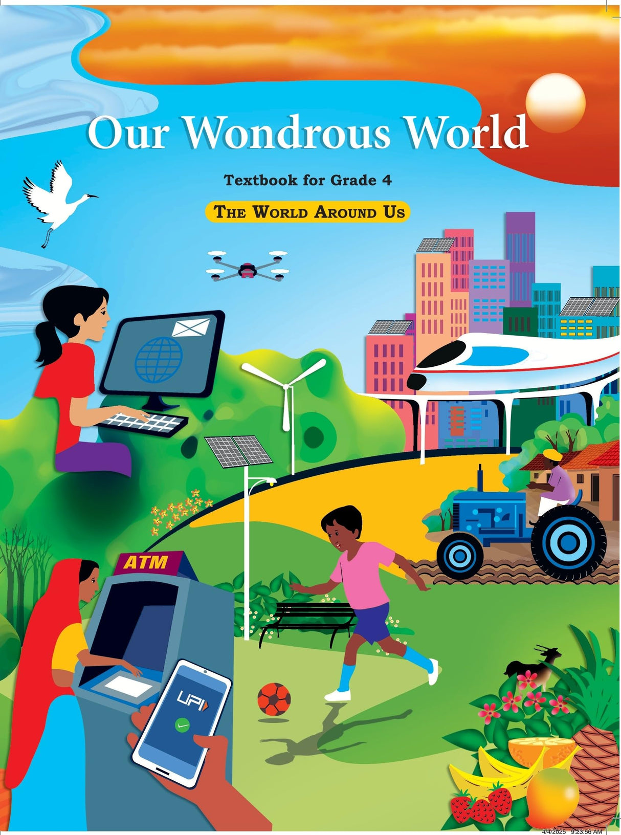 435 Our Wondrous World, Textbook of The World Around US for Grade 4 (Edition First Edition) - Retail Maharaj
