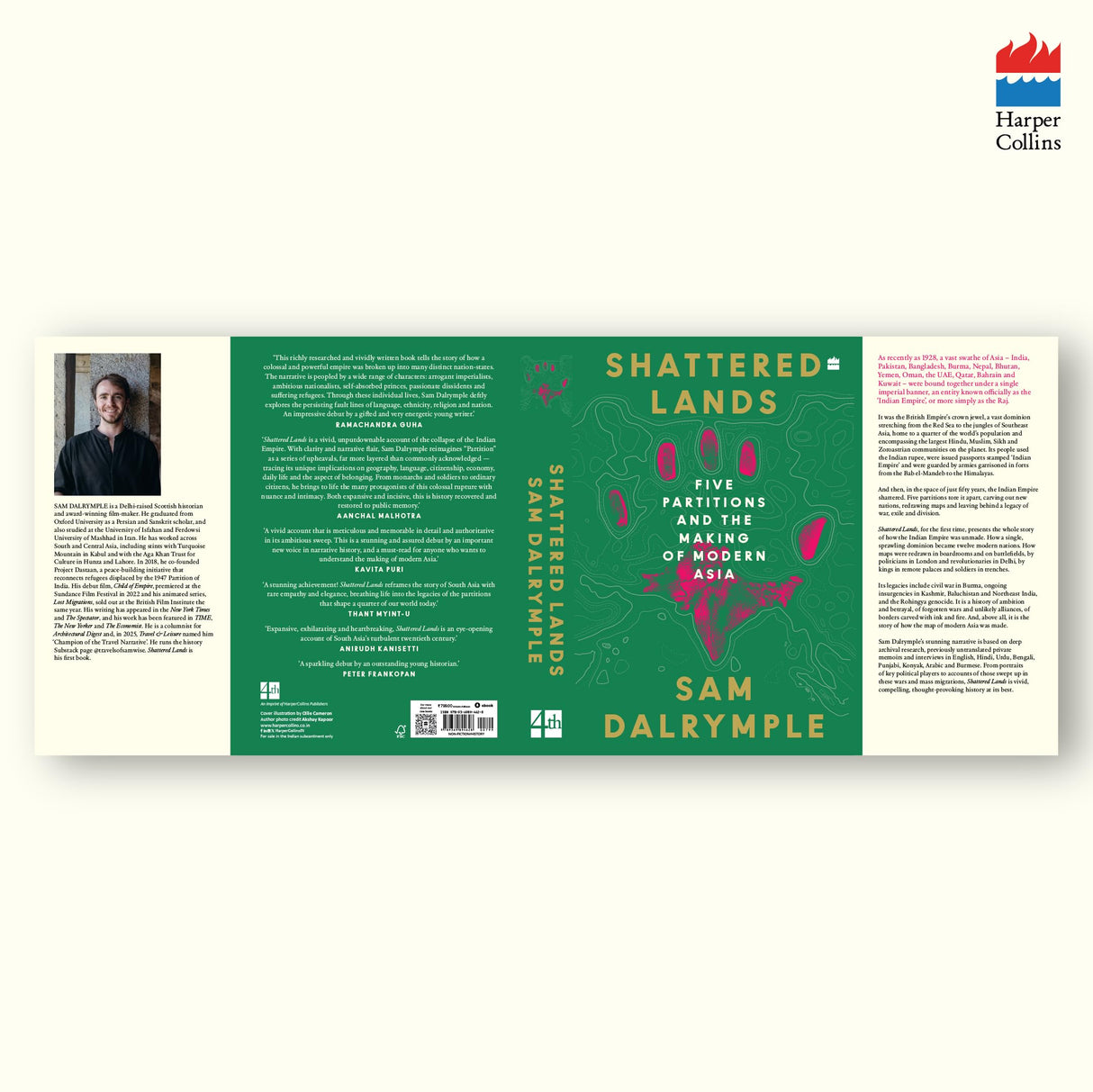 Shattered Lands : Five Partitions and the Making of Modern Asia - Retail Maharaj