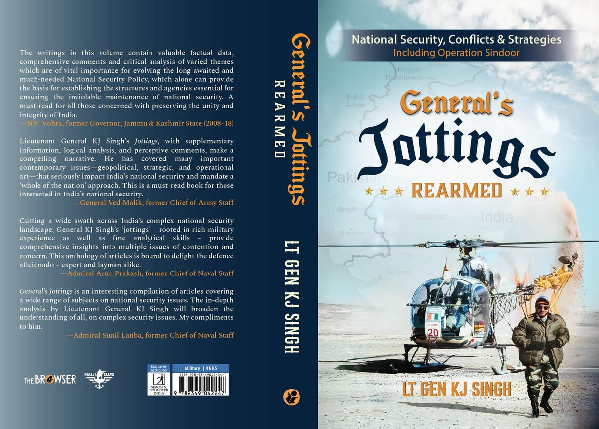 General’s Jottings Rearmed: National Security, Conflicts and Strategies (Including Operation Sindoor) - Retail Maharaj