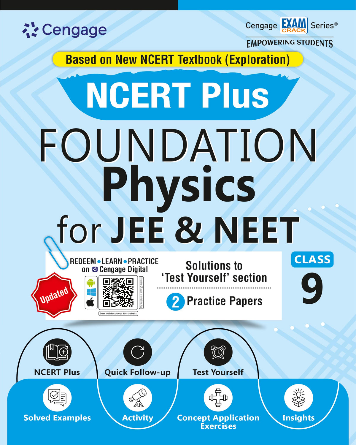 Cengage NCERT Plus Foundation Physics for JEE & NEET: Class 9 (As Per Revised 2026 NCERT Textbook, Exploration)