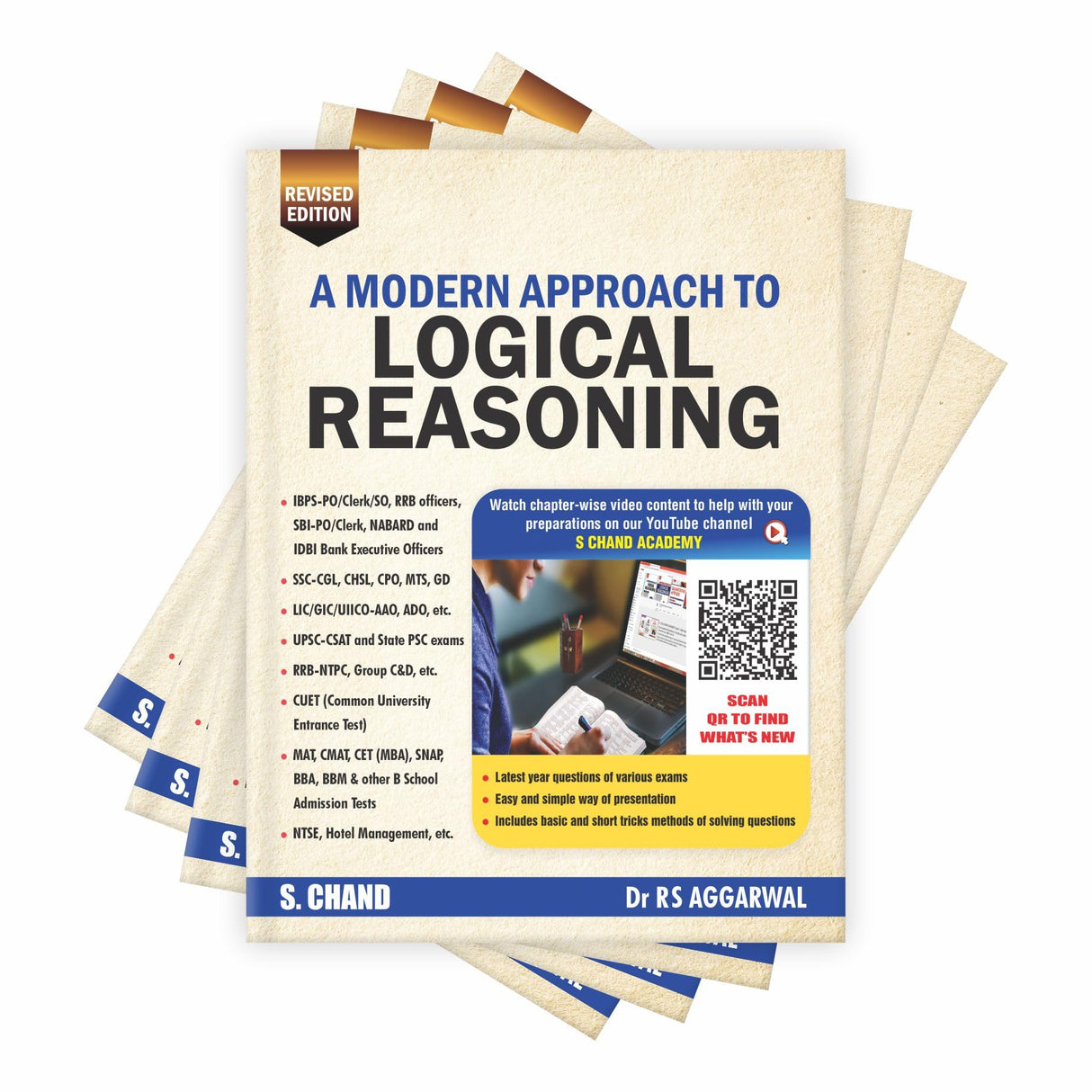 A Modern Approach to Logical Reasoning For Competitive Exam 2025 (Revised Edition Book) | Chapter wise Videos | UPSC Civil Services, SSC CGL CHSL GD, IBPS, Bank SBI PO, Clerk, Railway, Police SI Exams - Retail Maharaj