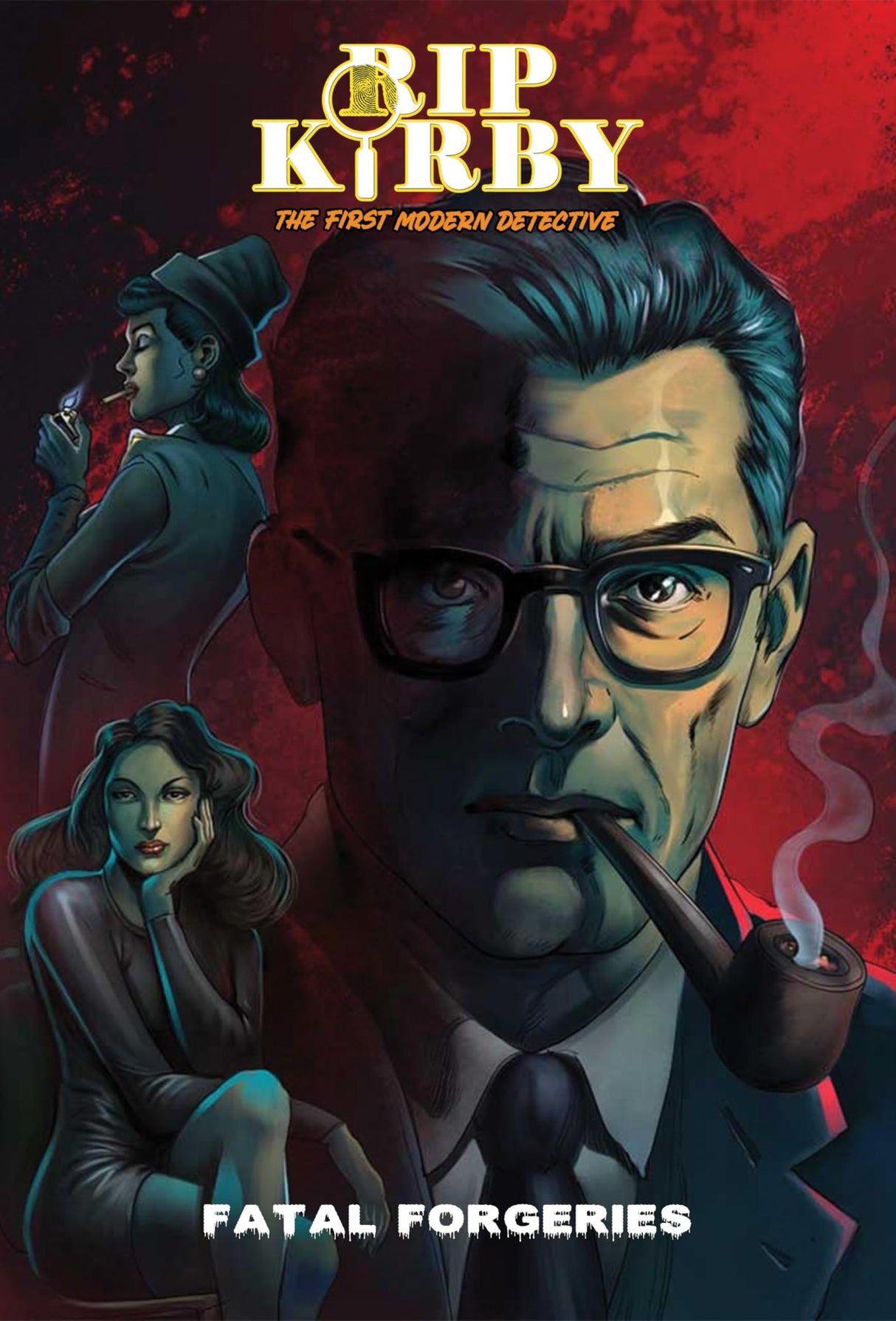 Fatal Forgeries: RIP Kirby - The First Modern Detective | Illustrated Comic Book - Retail Maharaj