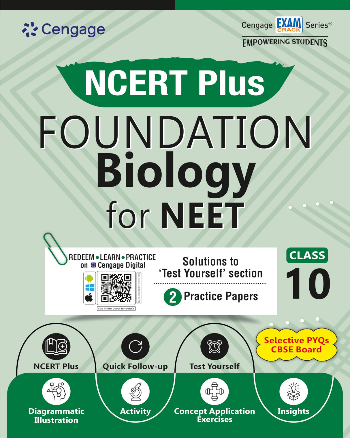 Cengage NCERT Plus Foundation Biology for NEET: Class 10 - Retail Maharaj