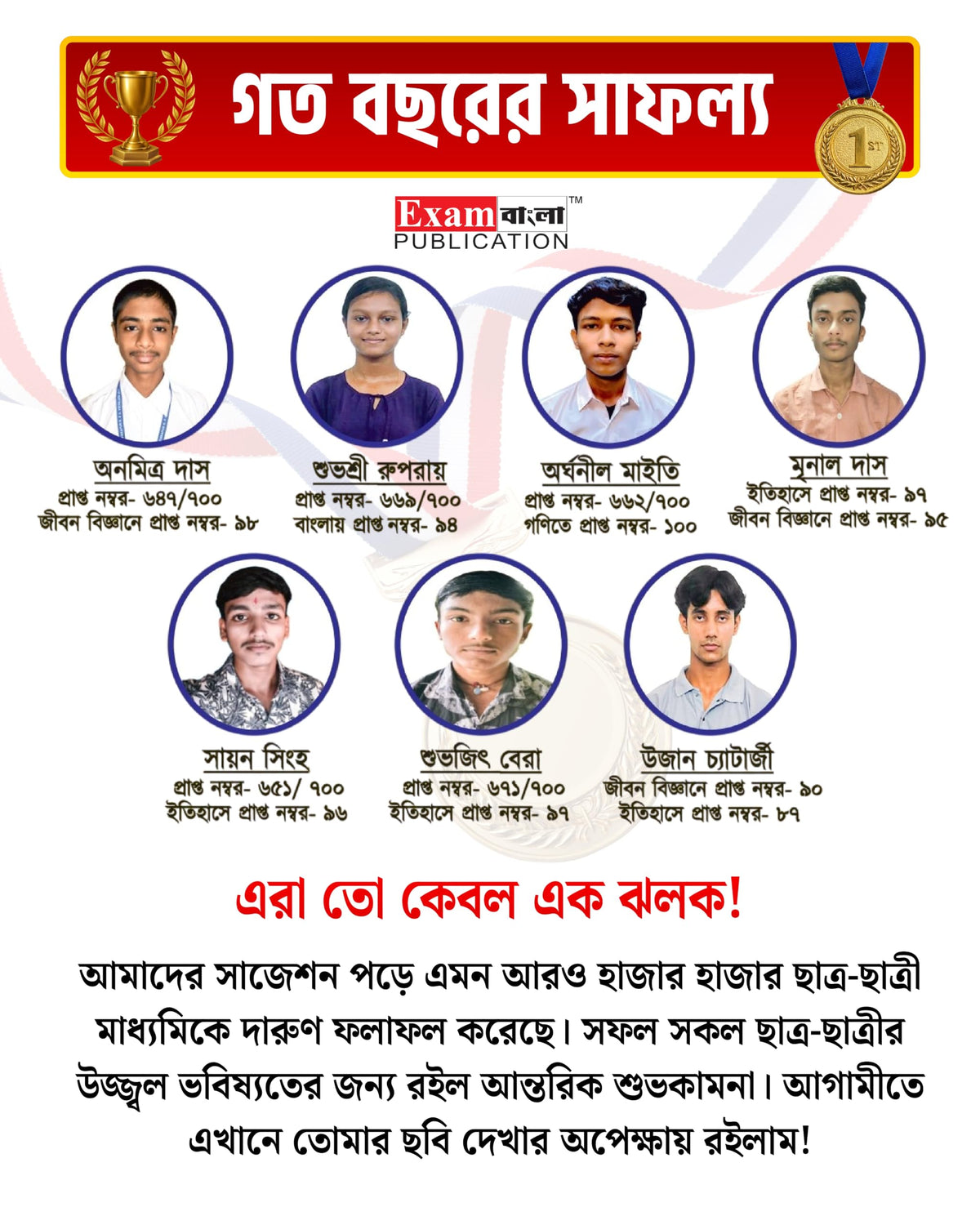 Madhyamik Suggestion 2027 by Exam Bangla | Madhyamik Suggestion Best Book 2027 | Madhyamik Suggestion 7 Subjects Combo