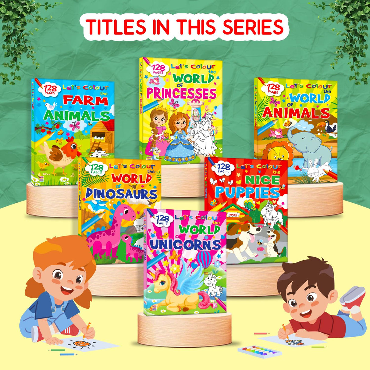 Letโs Colour the World of Dinosaurs: Activity & Colouring Book for Kids Ages 3โ9 | Perfect Gift for Drawing, Painting & Creativity | Premium Paper Quality - Retail Maharaj