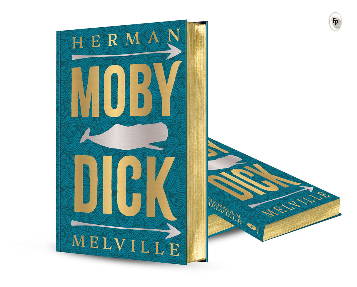Moby Dick by Herman Melville (Deluxe Hardbound Edition) – Classic American Literature| Adventure Novel - Retail Maharaj